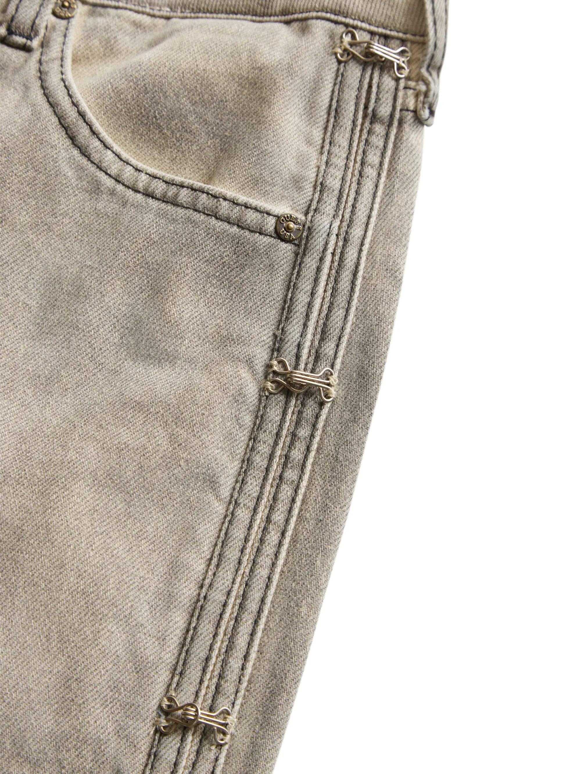Gusa Distressed Tan Wash