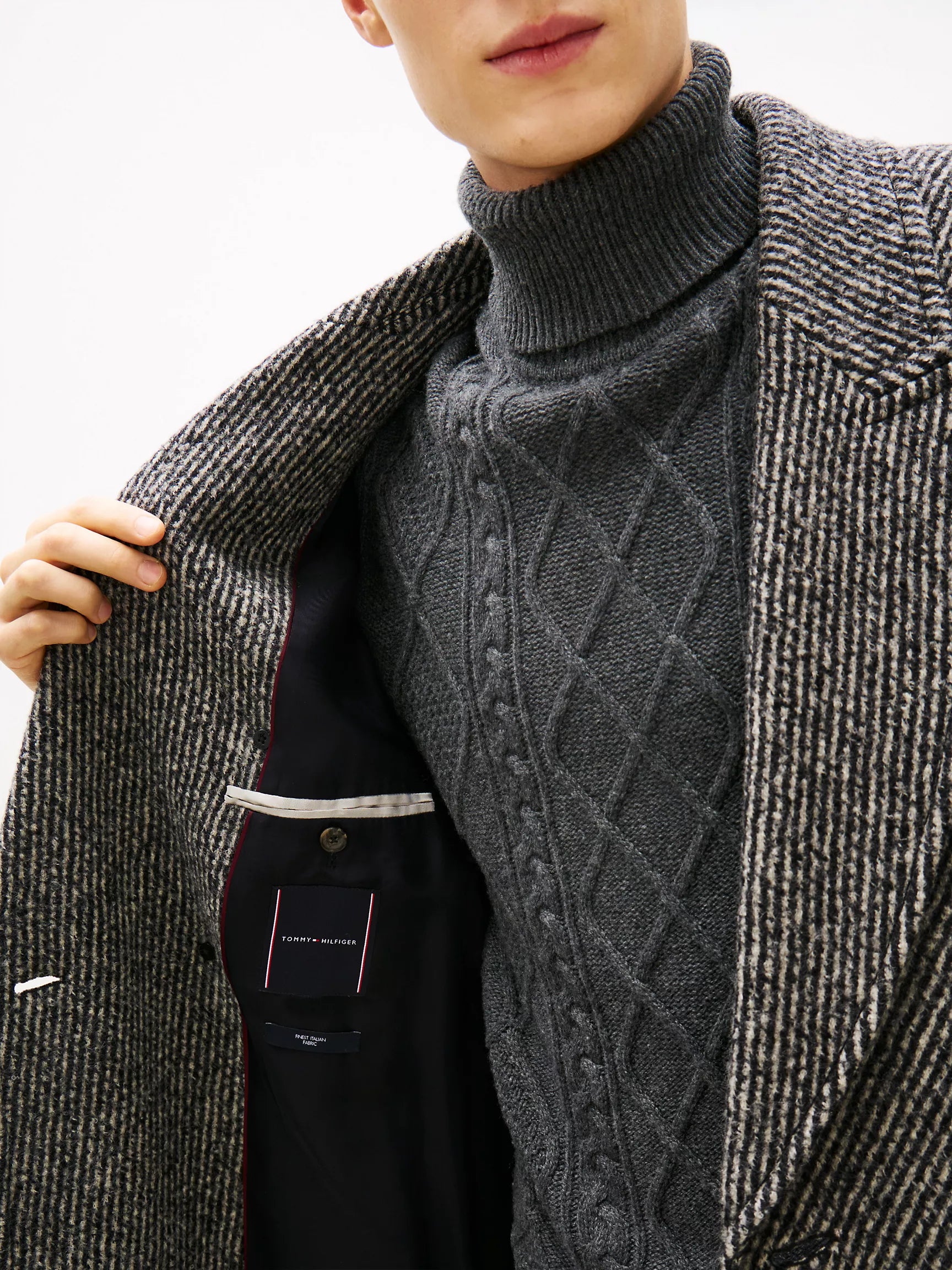 Black/White Tweed