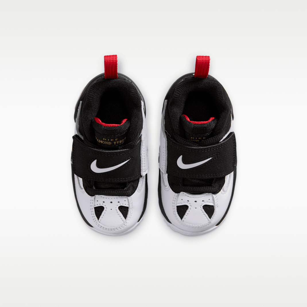 Black/Fire Red/Metallic Gold/White