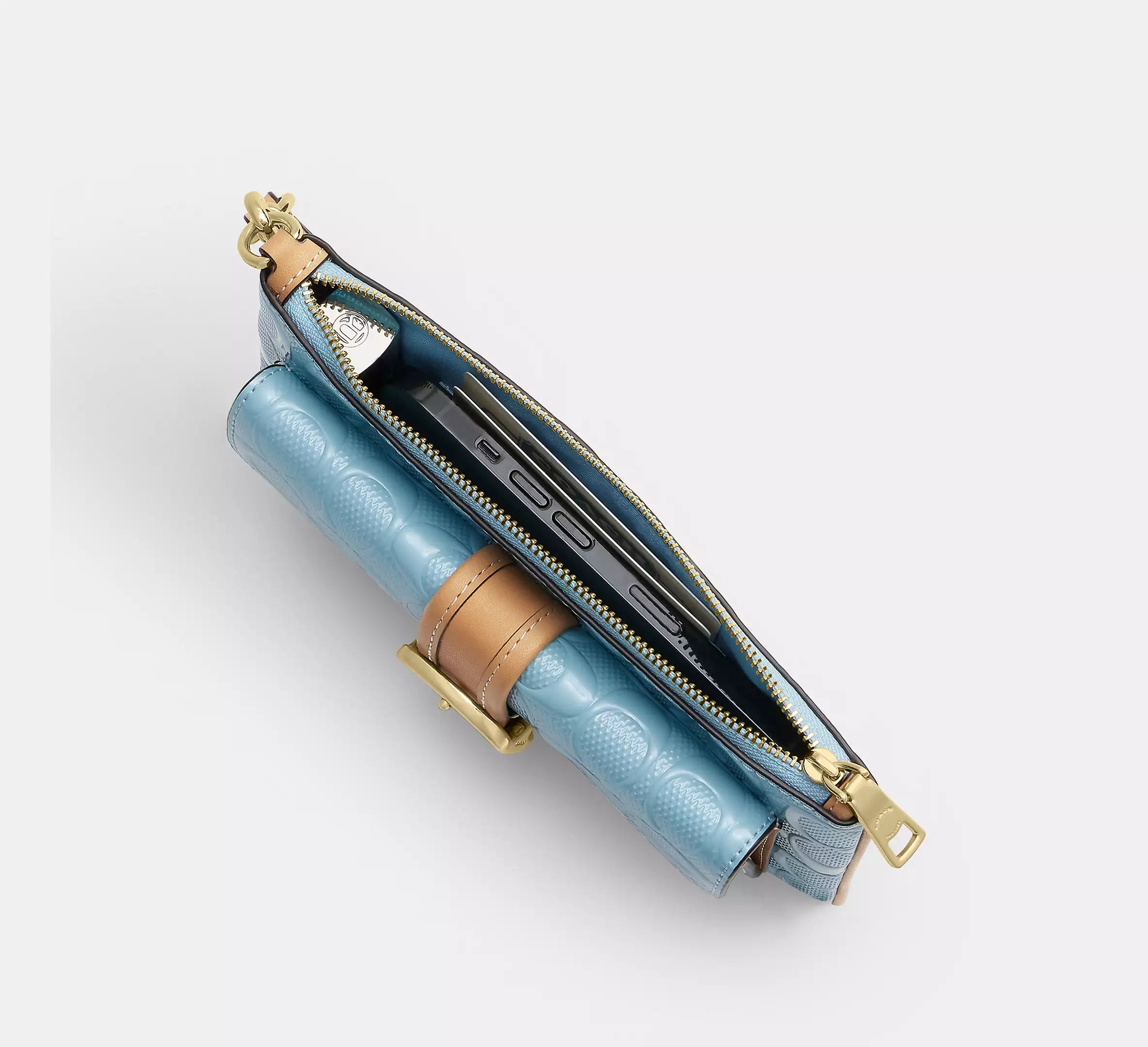 Gold/Light Blue