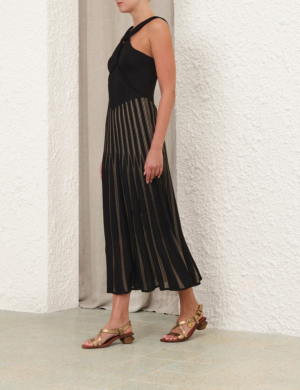 Metallic Black Gold