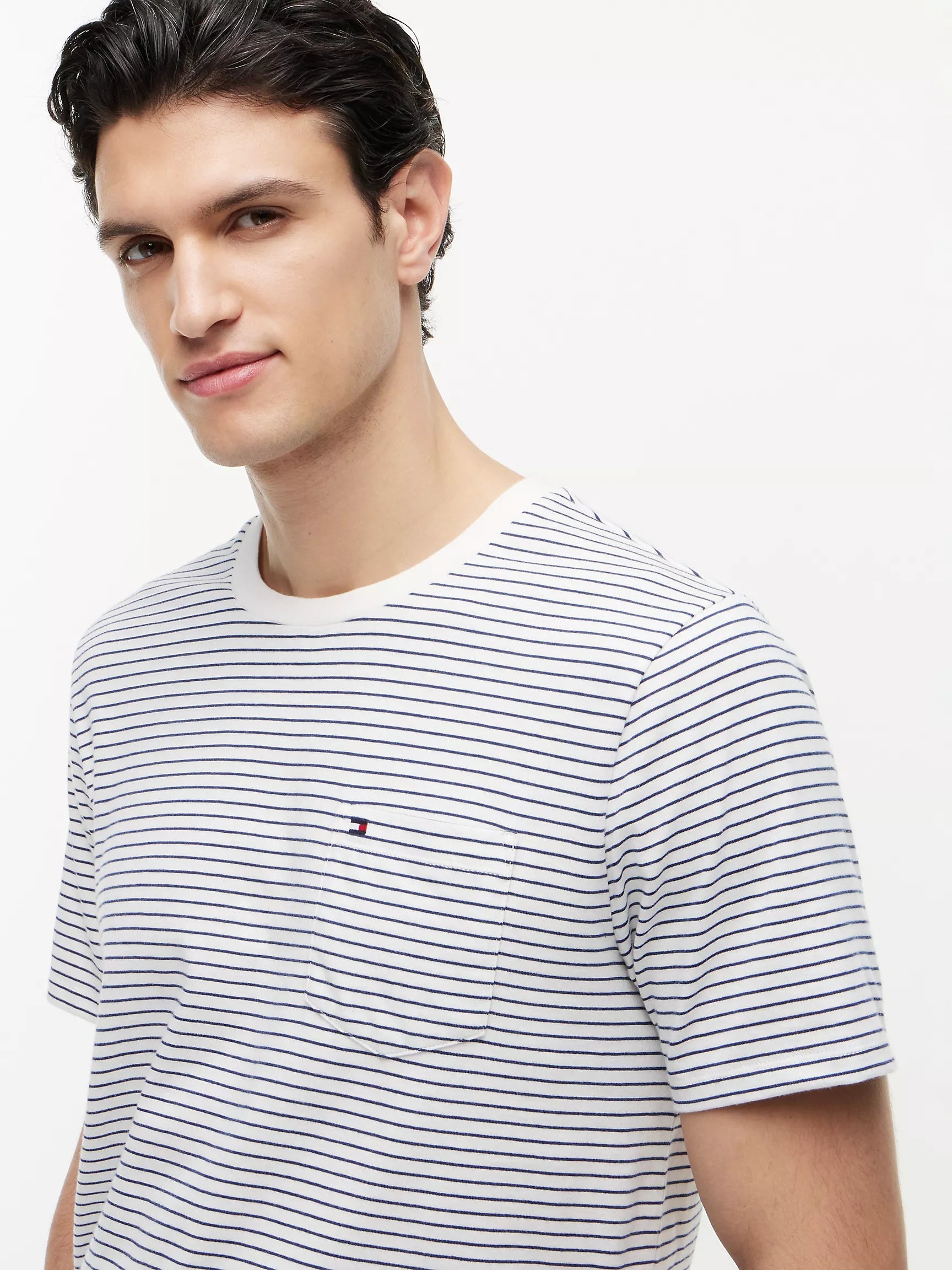 Ivory Silk Stripe