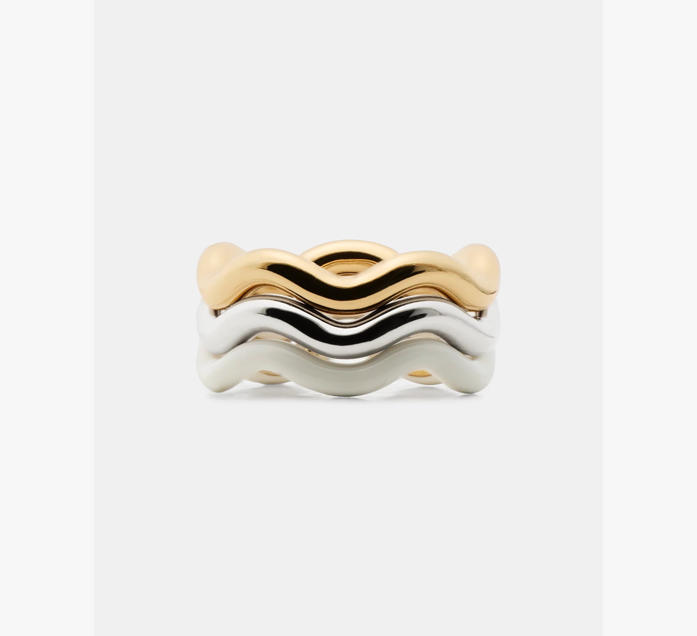 White/Gold Silver
