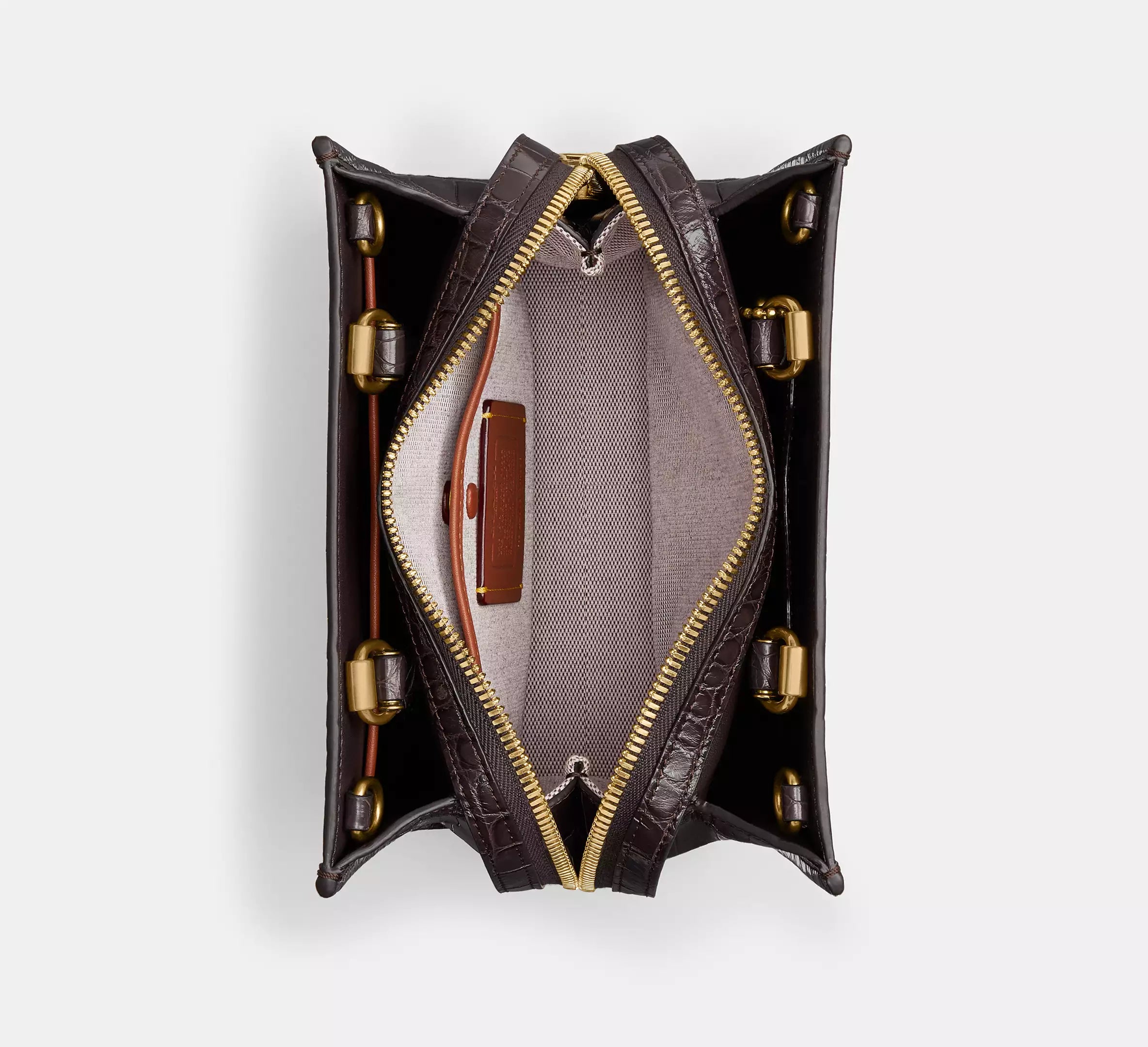 Brass/Oxblood