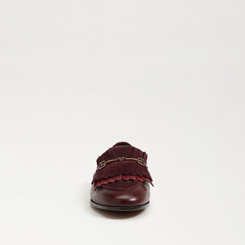 French Burgundy Leather