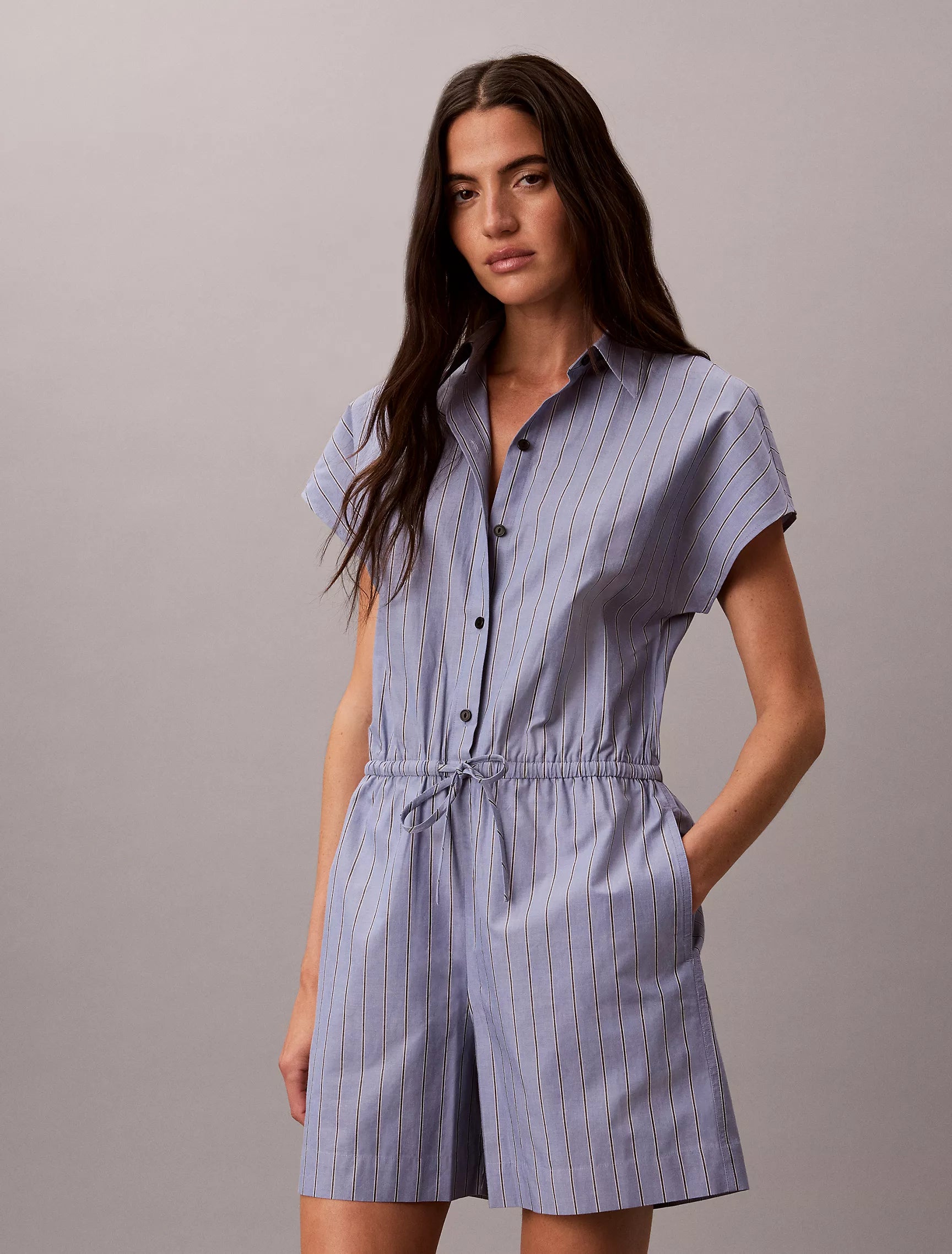 Dusty Sailor Blue Stripe