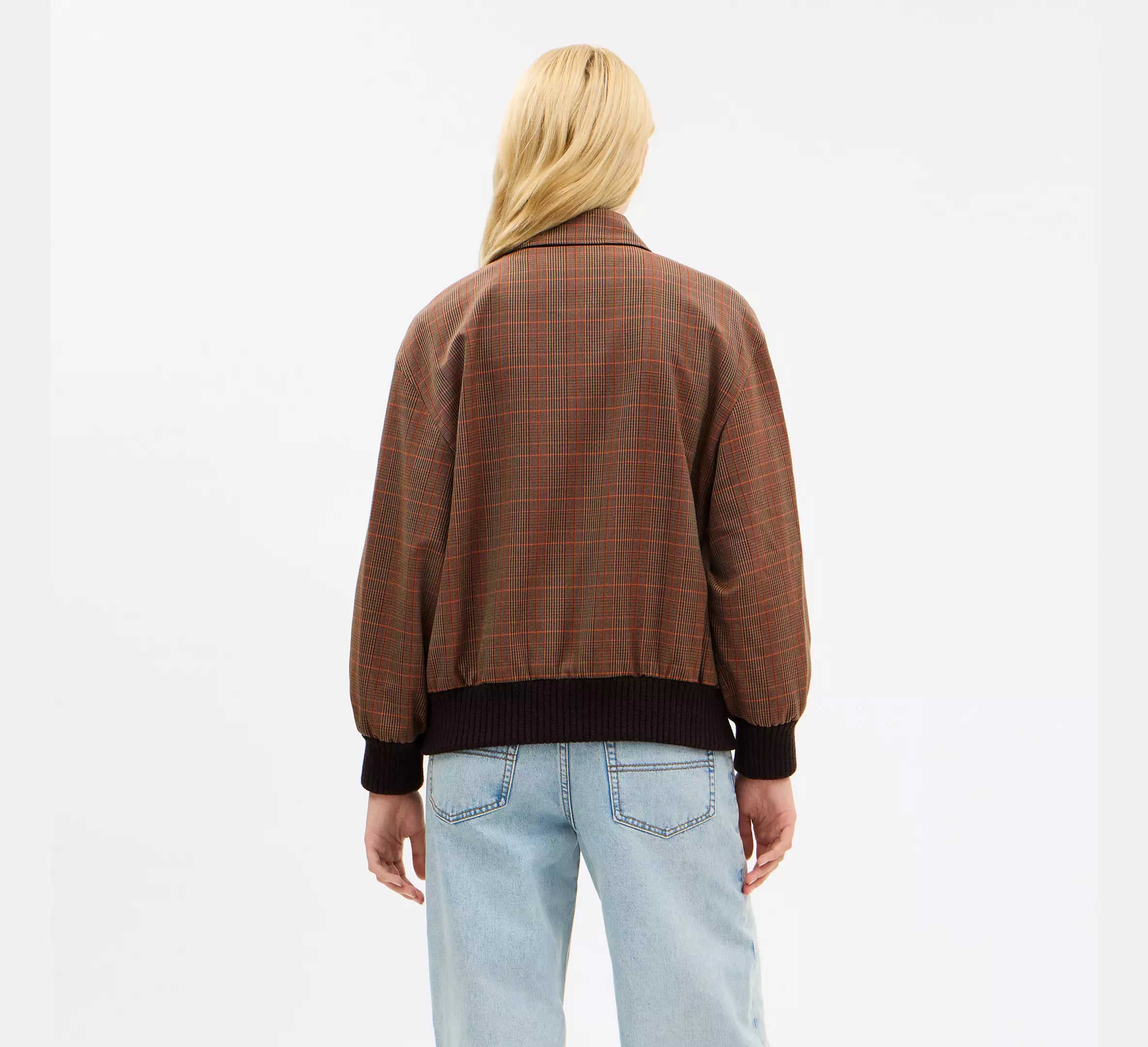 Orange/Pink Plaid