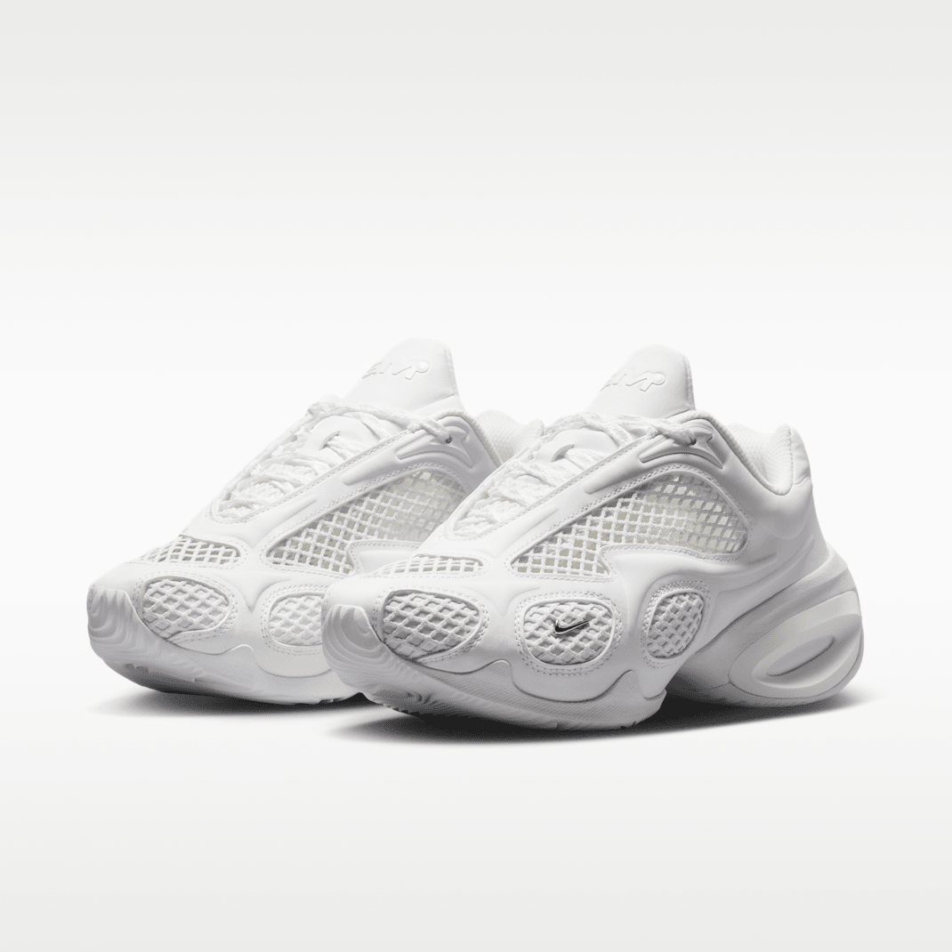 White/White/Metallic Silver