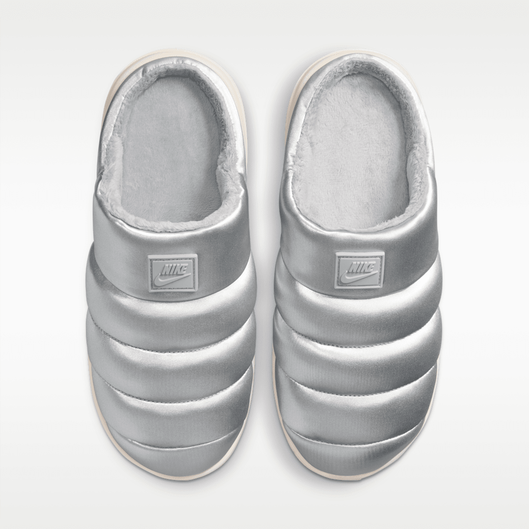 Metallic Silver/Light Orewood Brown
