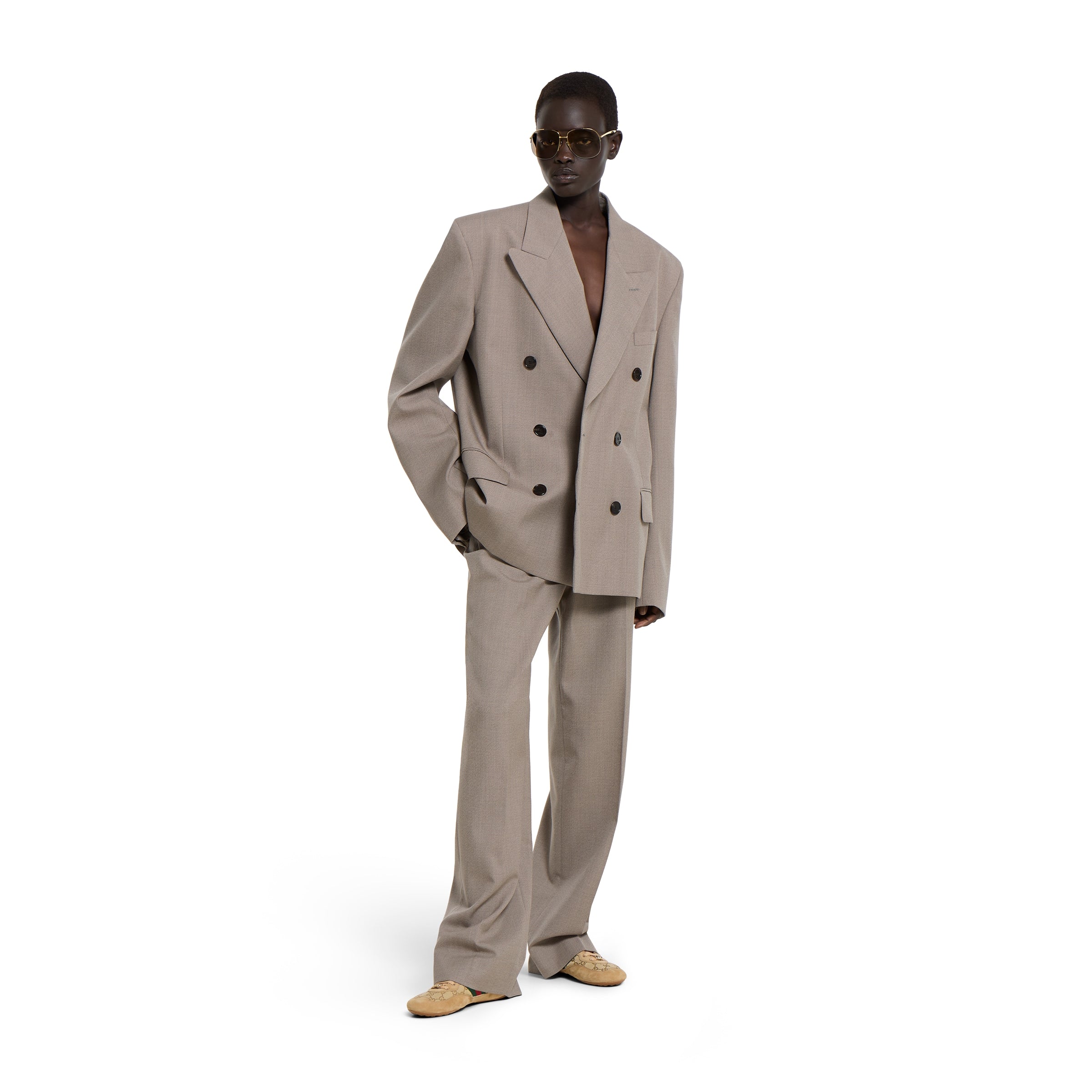 lona GG beige claro
