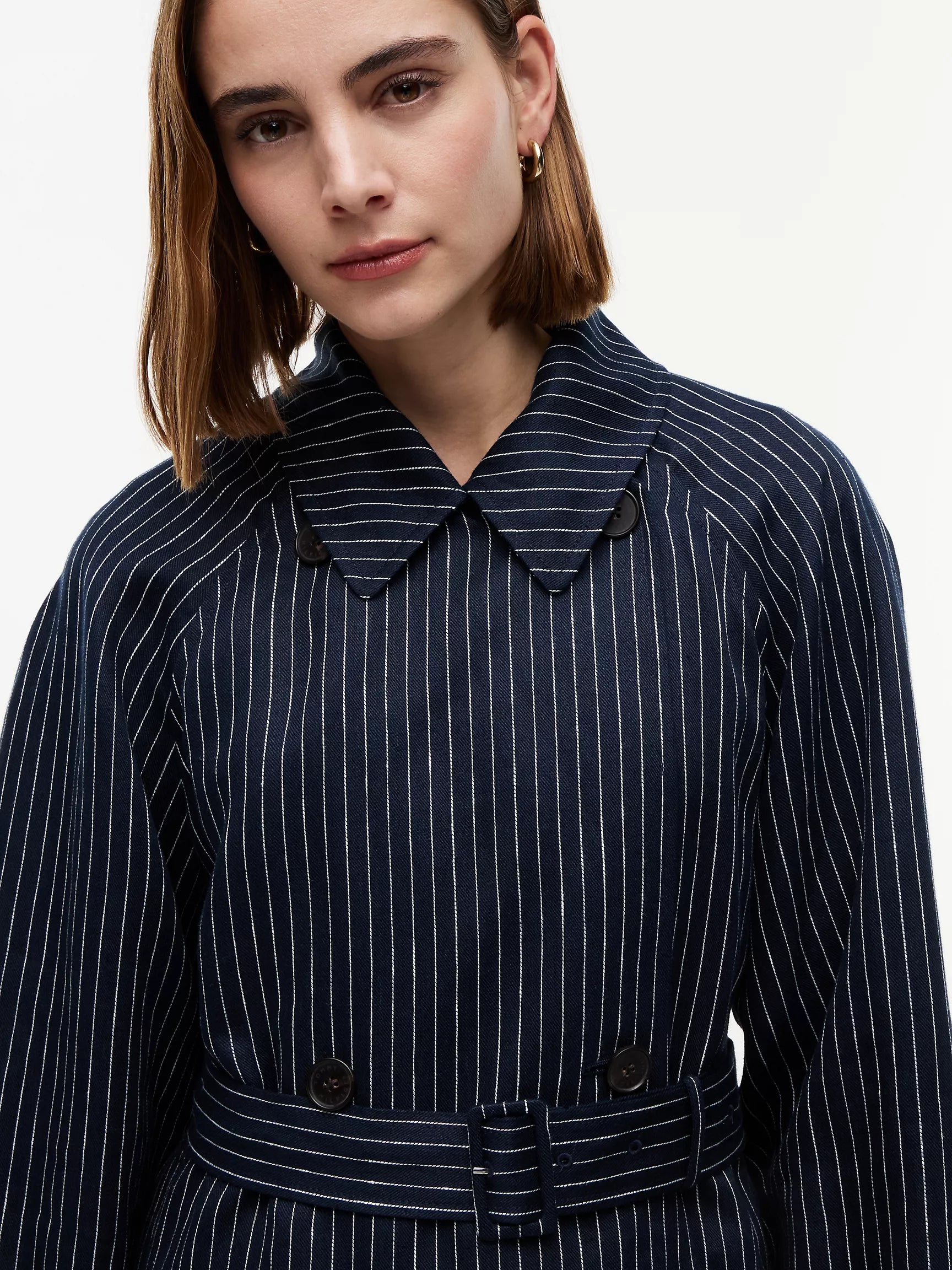 Pinstripe Navy