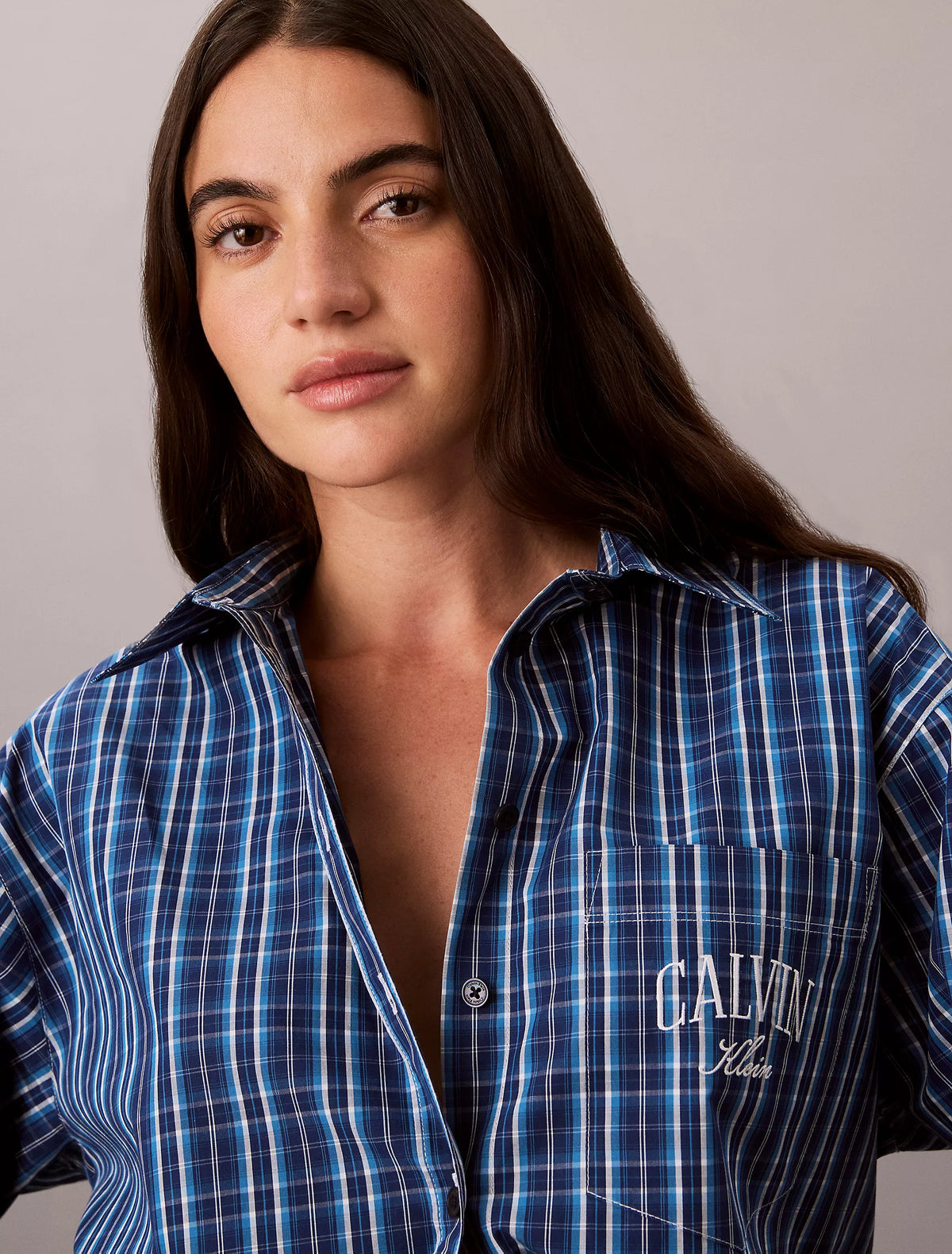 Haute Check Estate Blue / Winter Blue