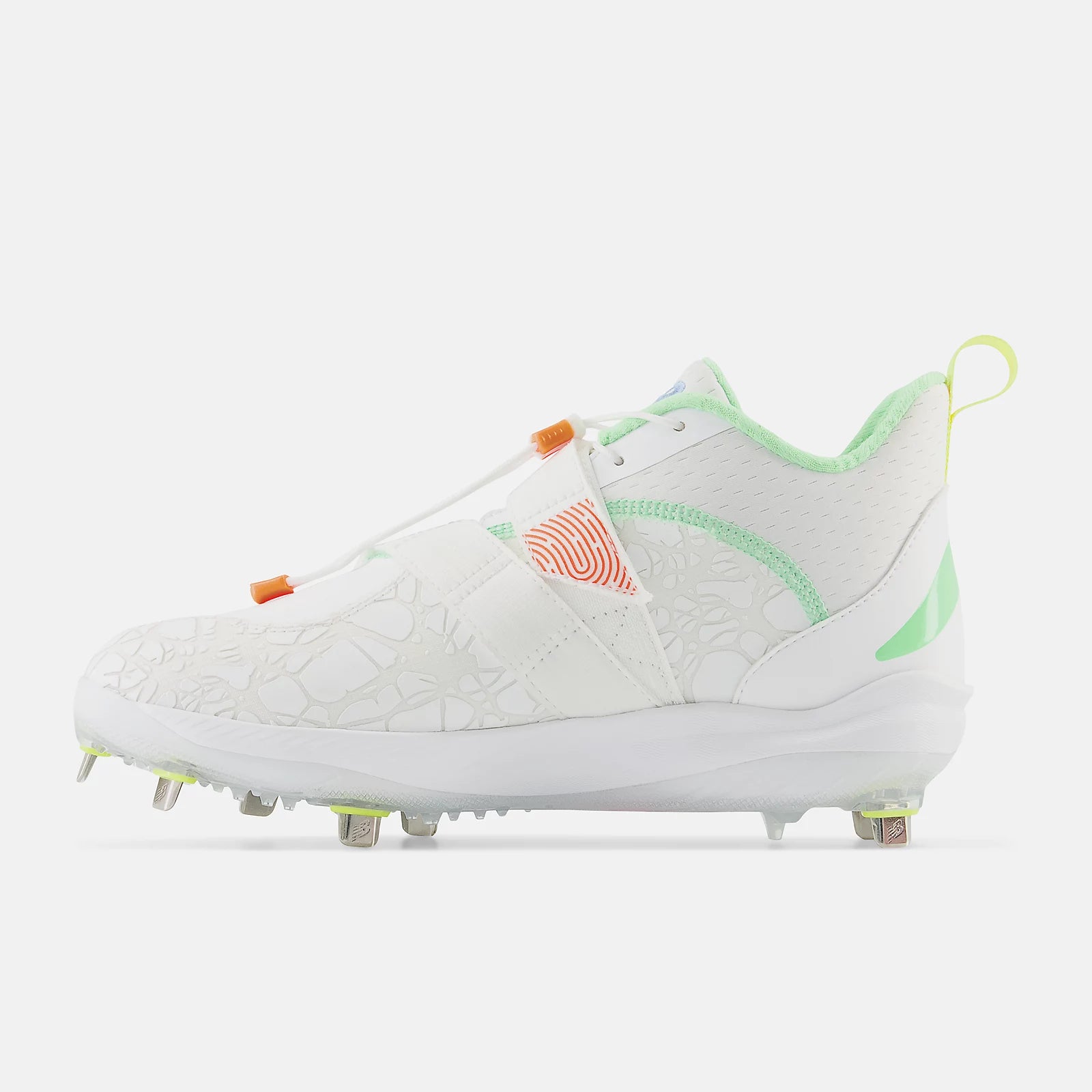 Optic White With Neon Dragonfly And Electric Jade