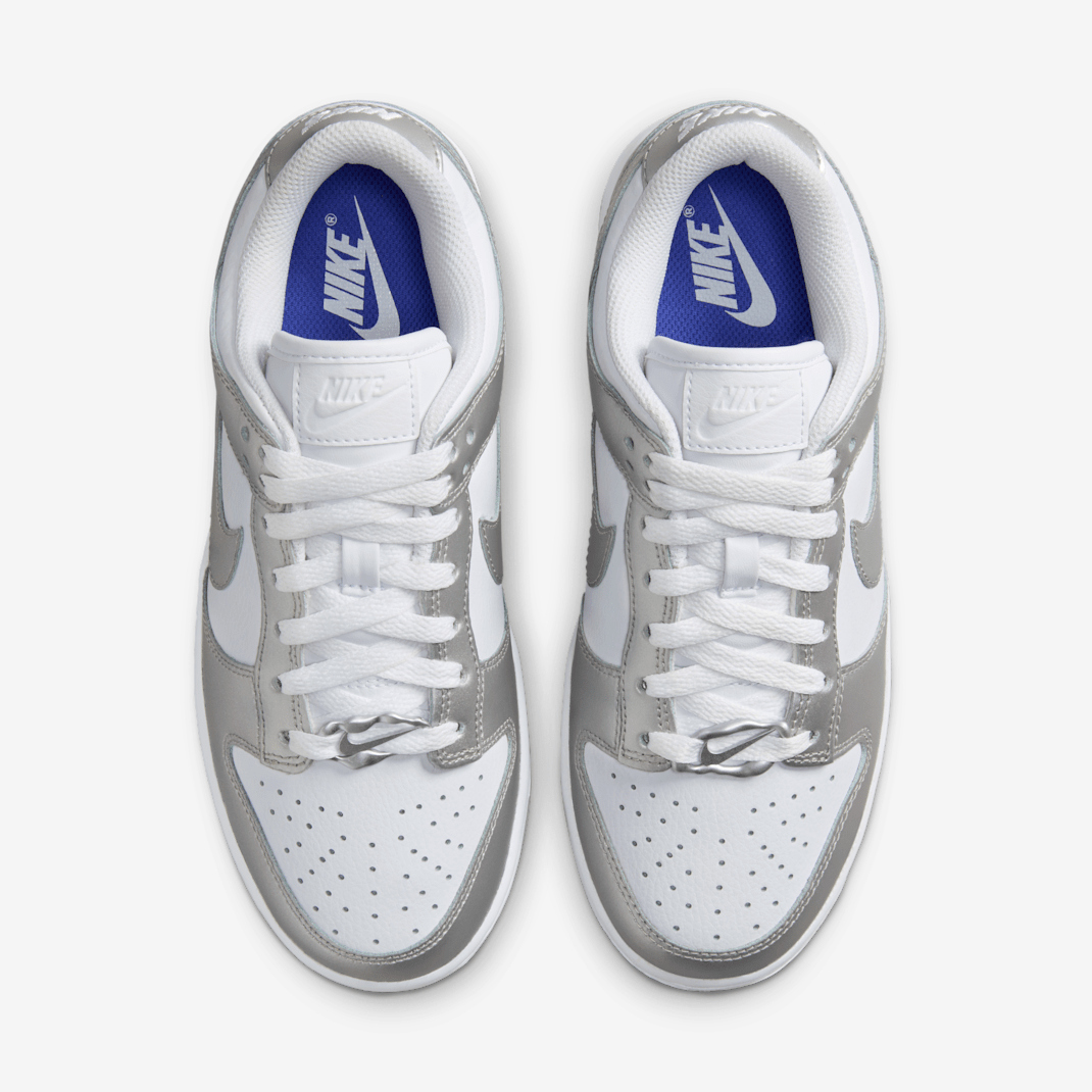 White/Blue Joy/Metallic Silver