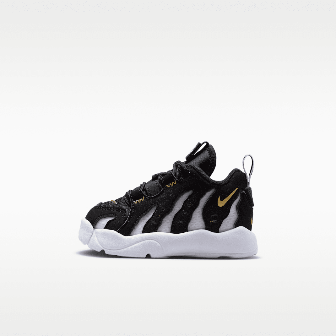 Black/White/Metallic Gold