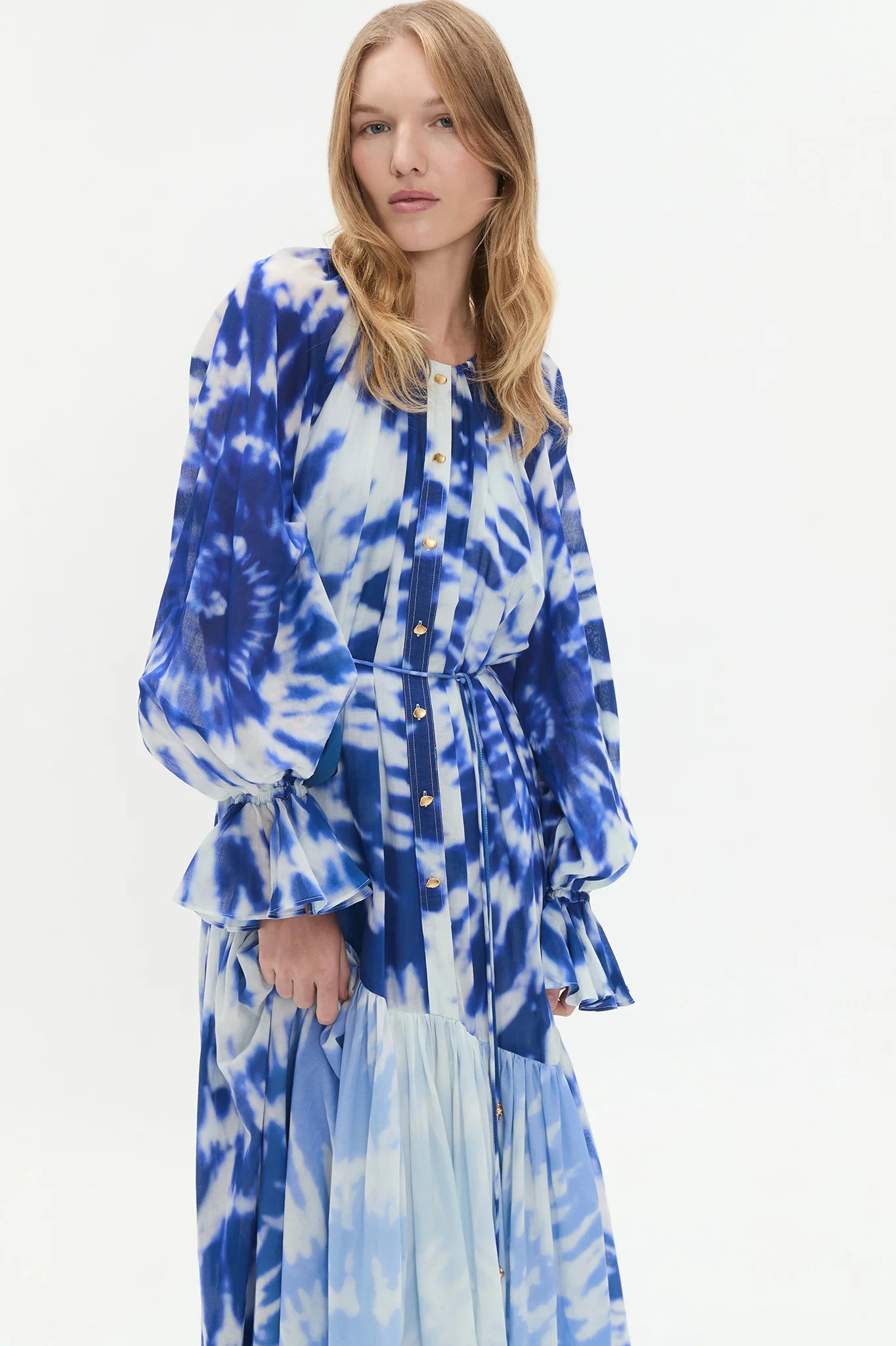 BLUE SHIBORI