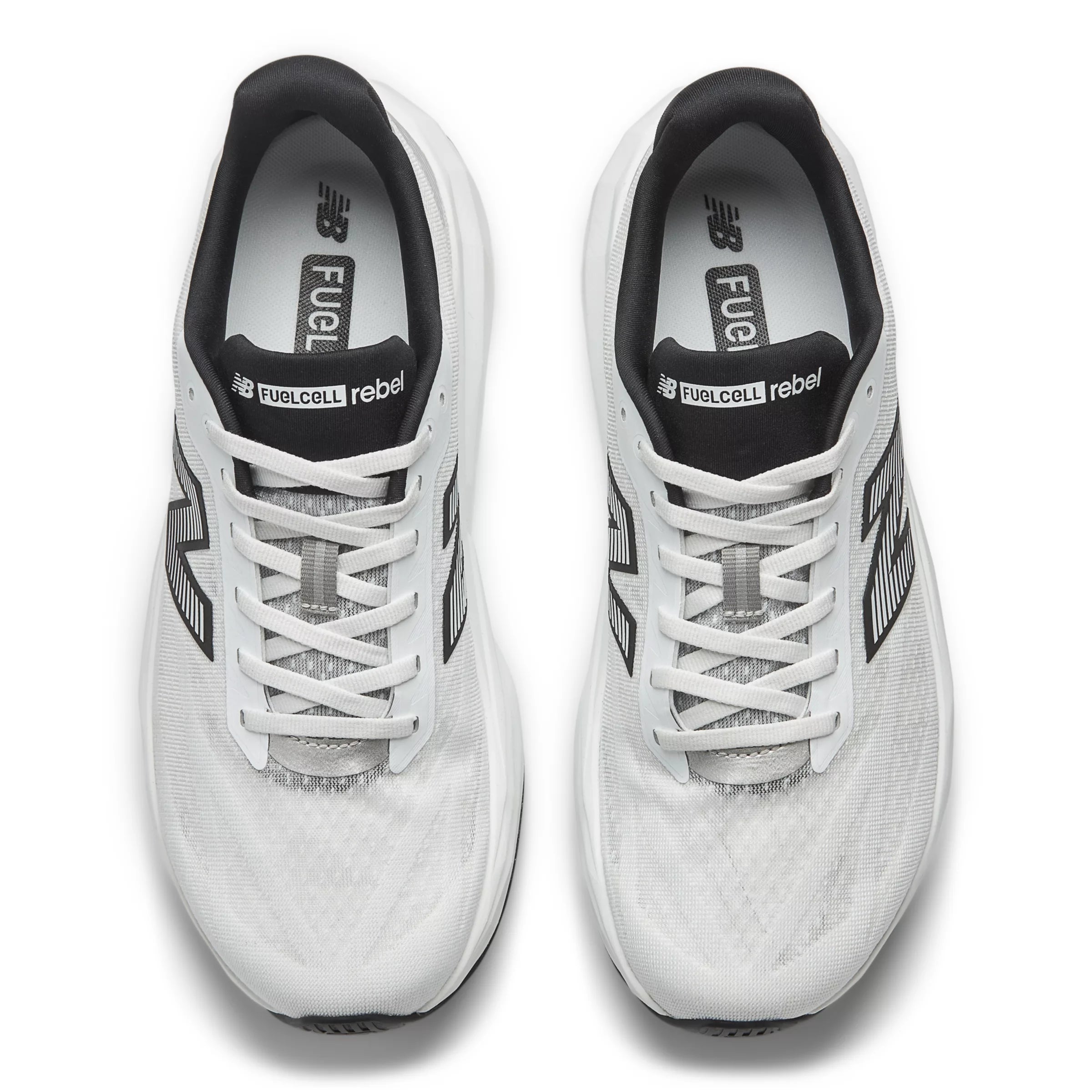 White With Silver Metallic