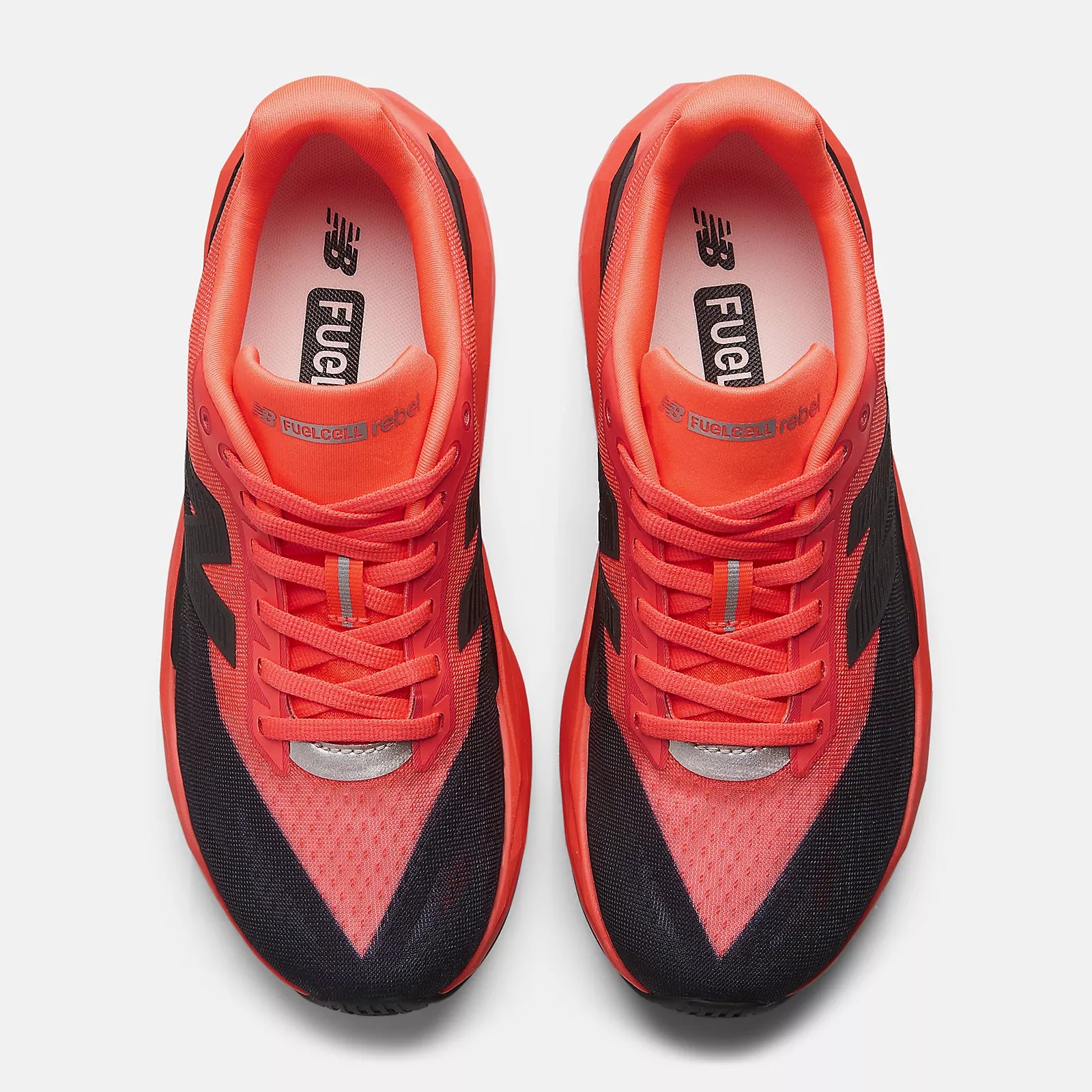 Urgent Red With Black And Silver Metallic