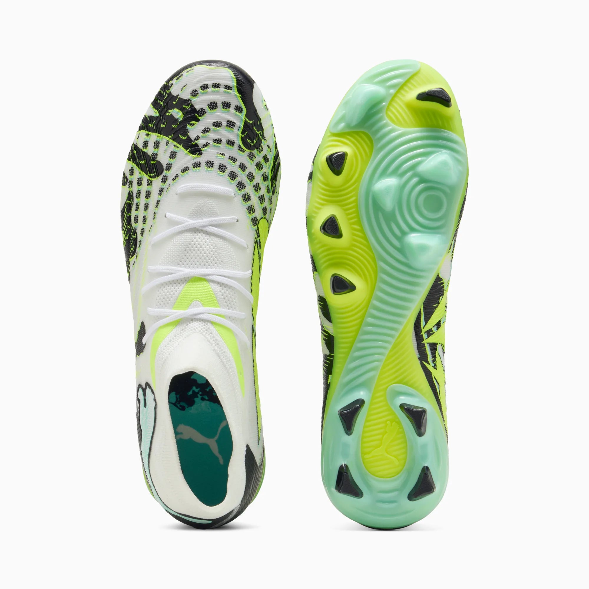 Yellow Alert-Mint Jelly-PUMA White-PUMA Black