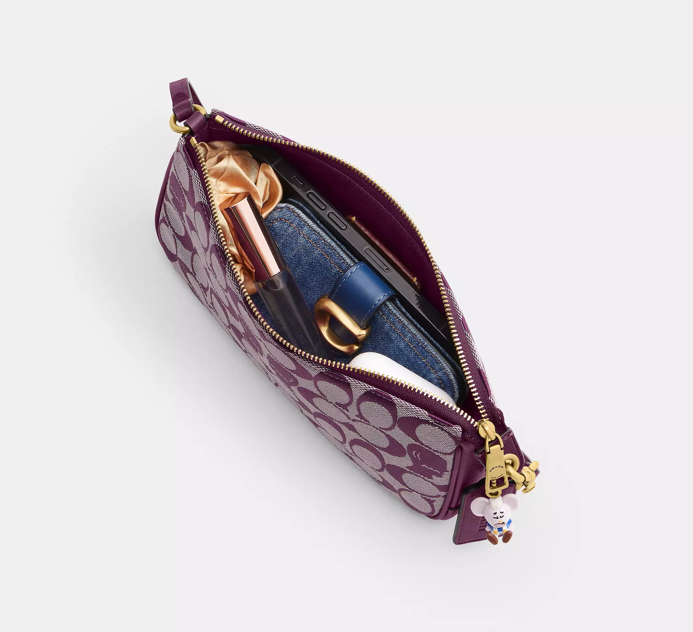 Brass/Plum