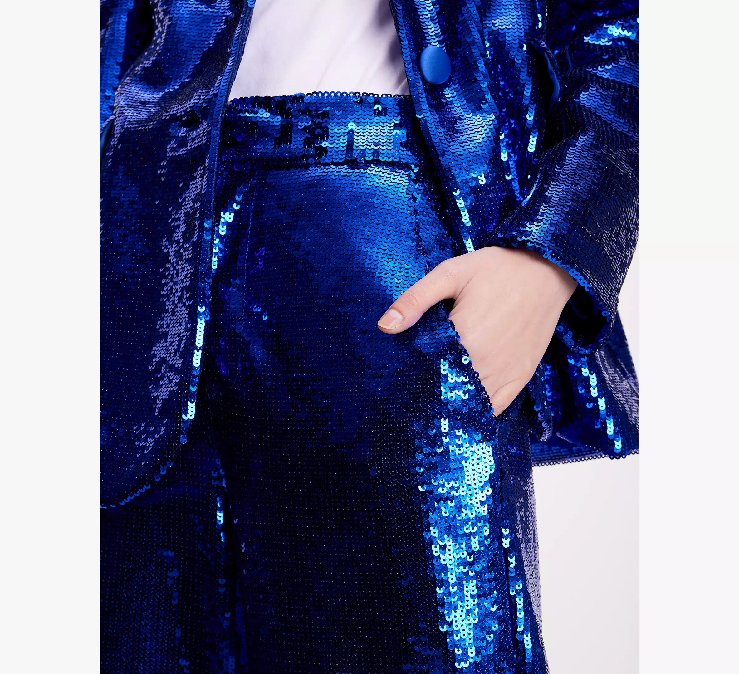 Stained Glass Blue