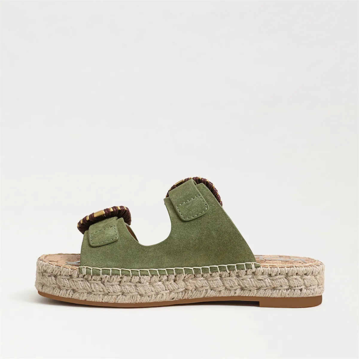 Summer Olive Suede