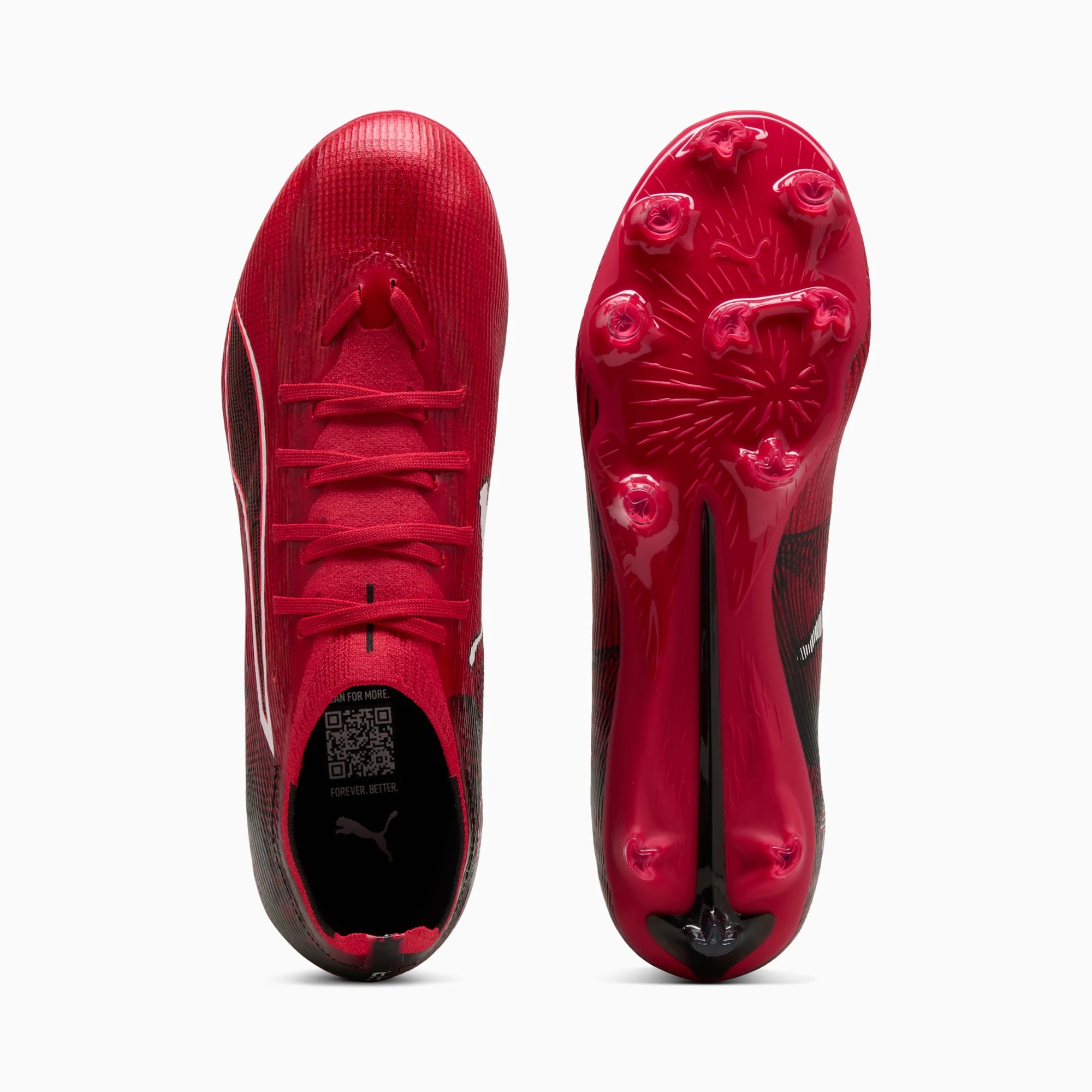 PUMA Black-Fast Red-Fire Orchid