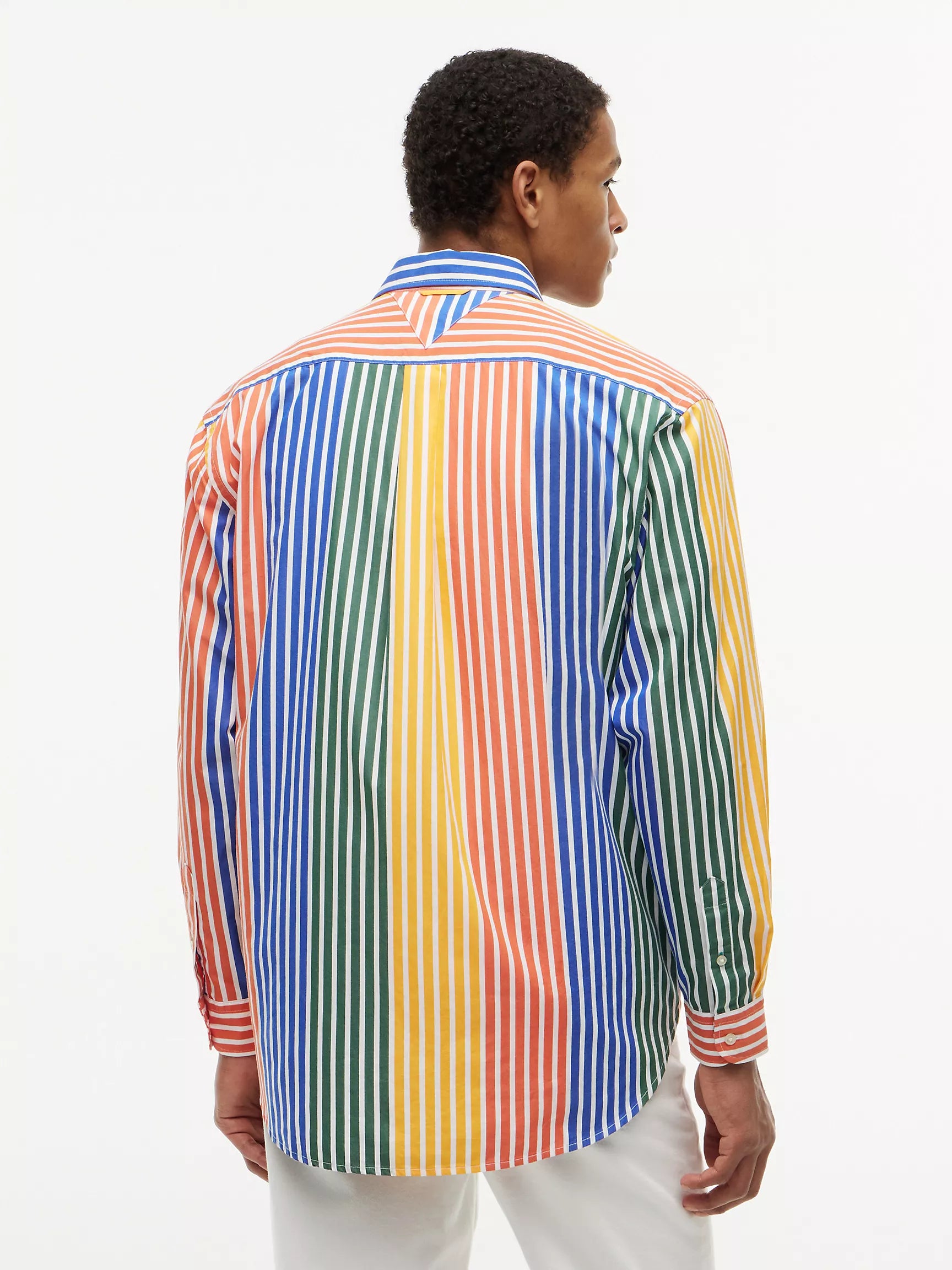 Brilliant Orange Multi Stripe