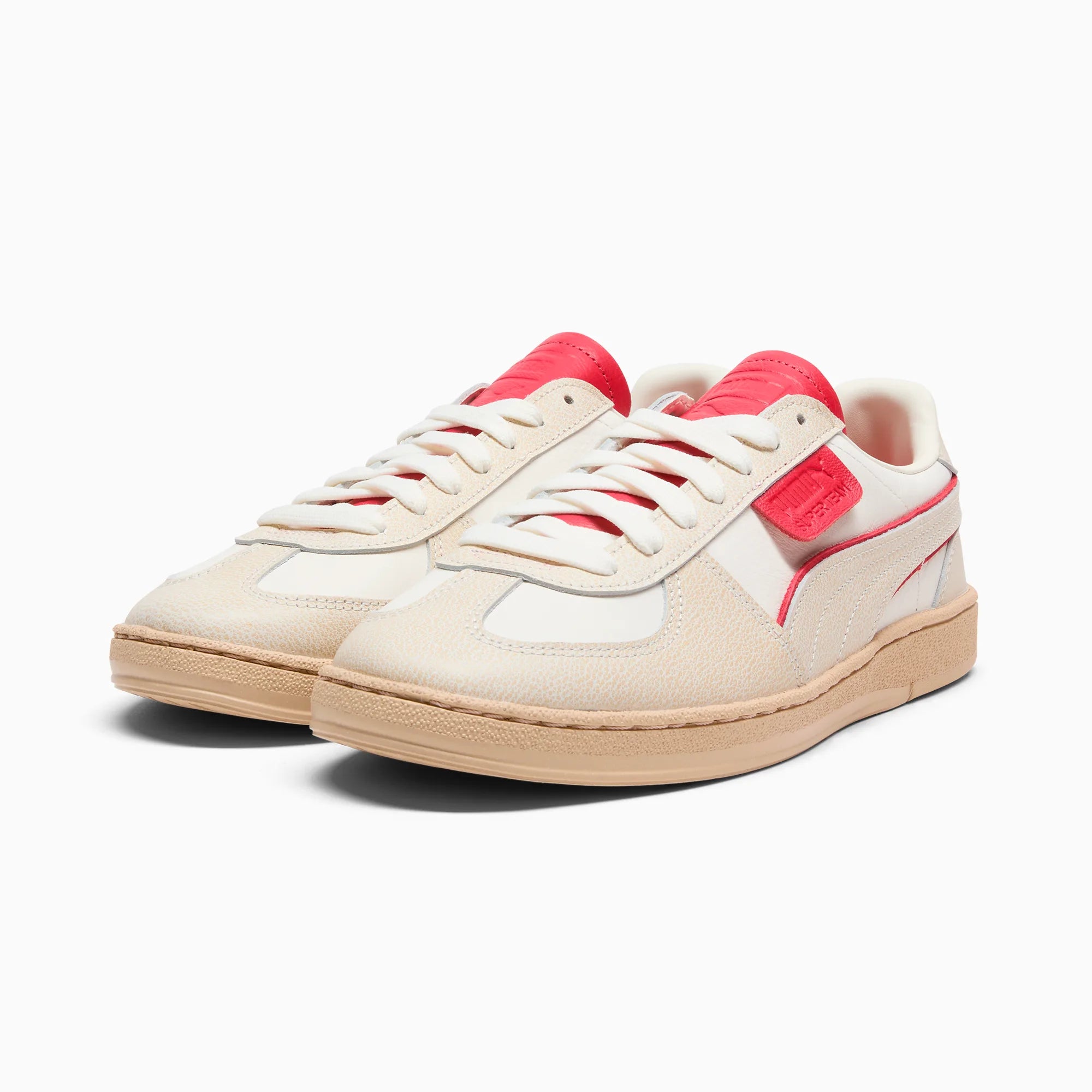 PUMA White-Club Red