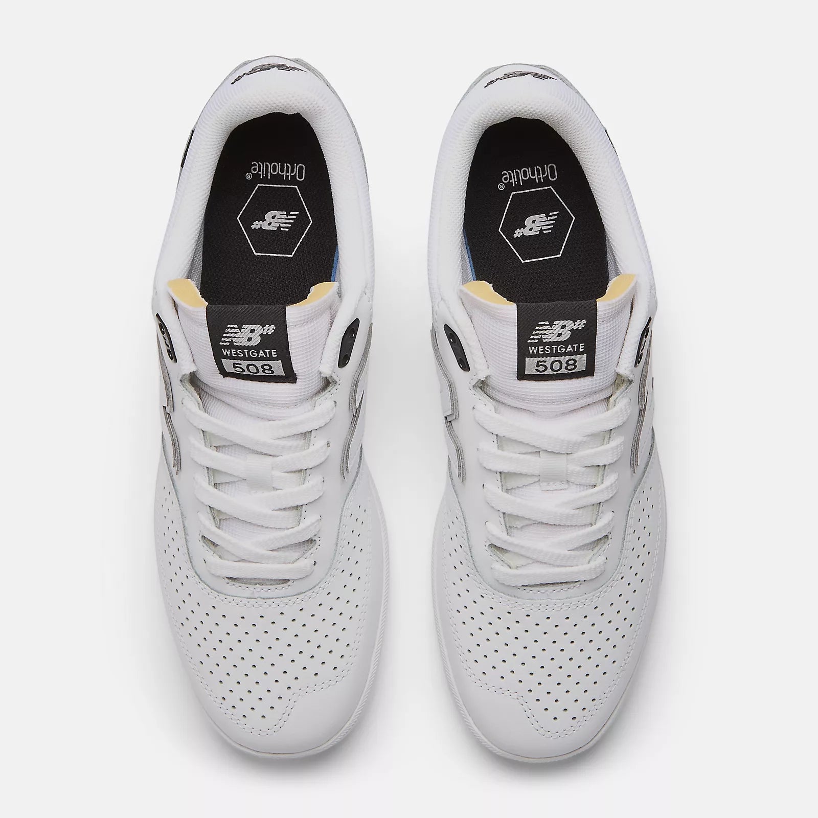 White With Grey