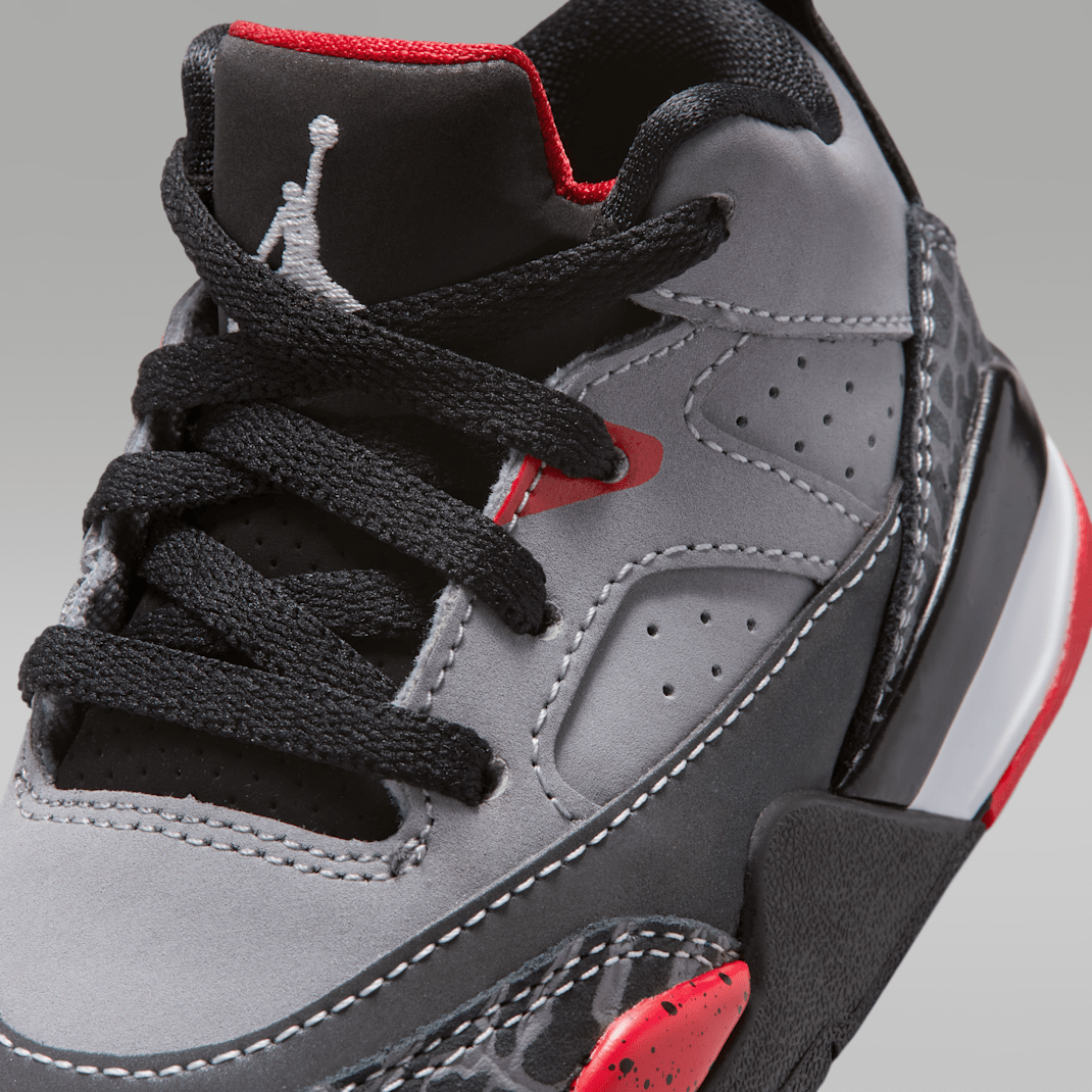 Cement Grey/Black/Fire Red/White