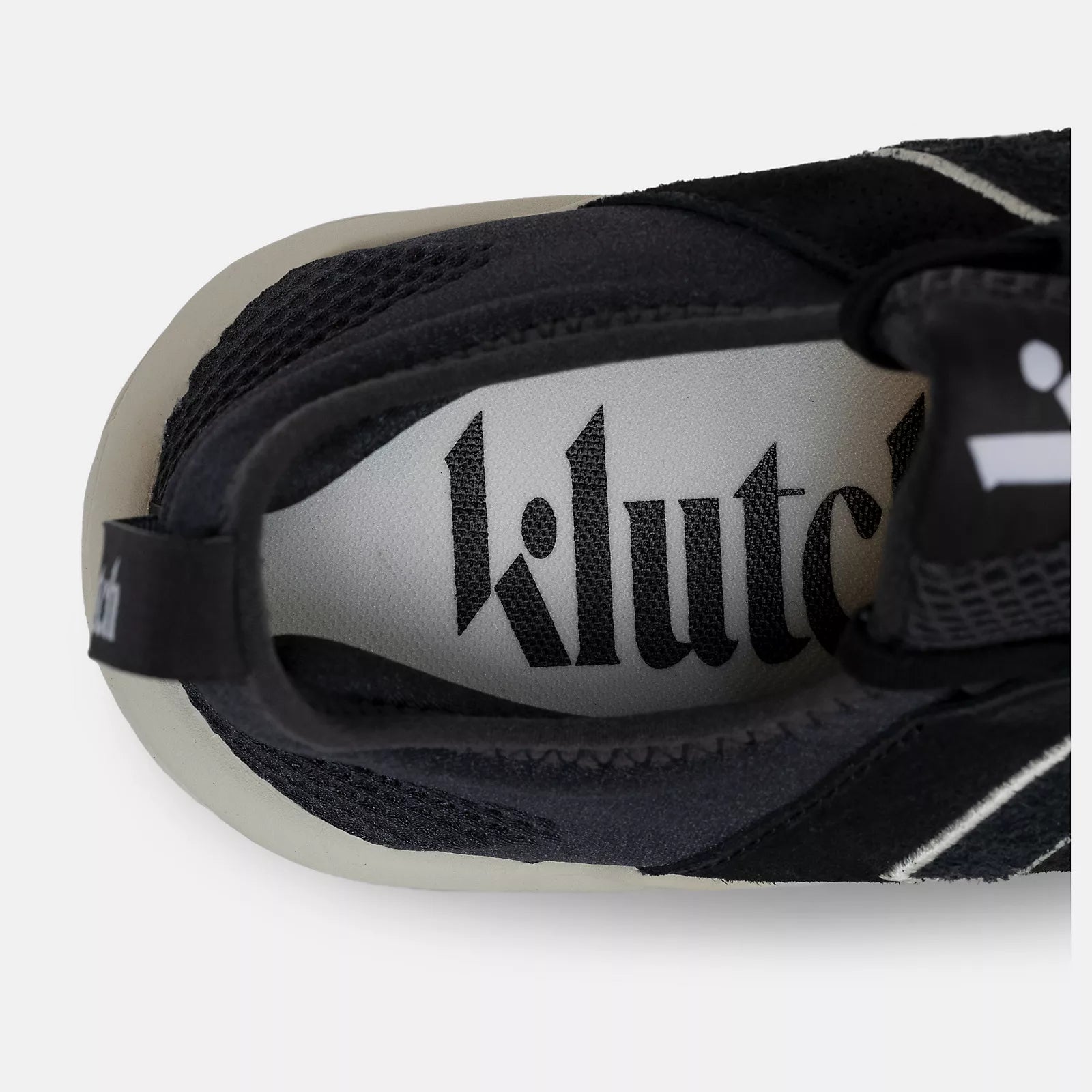 Black With White And Timberwolf