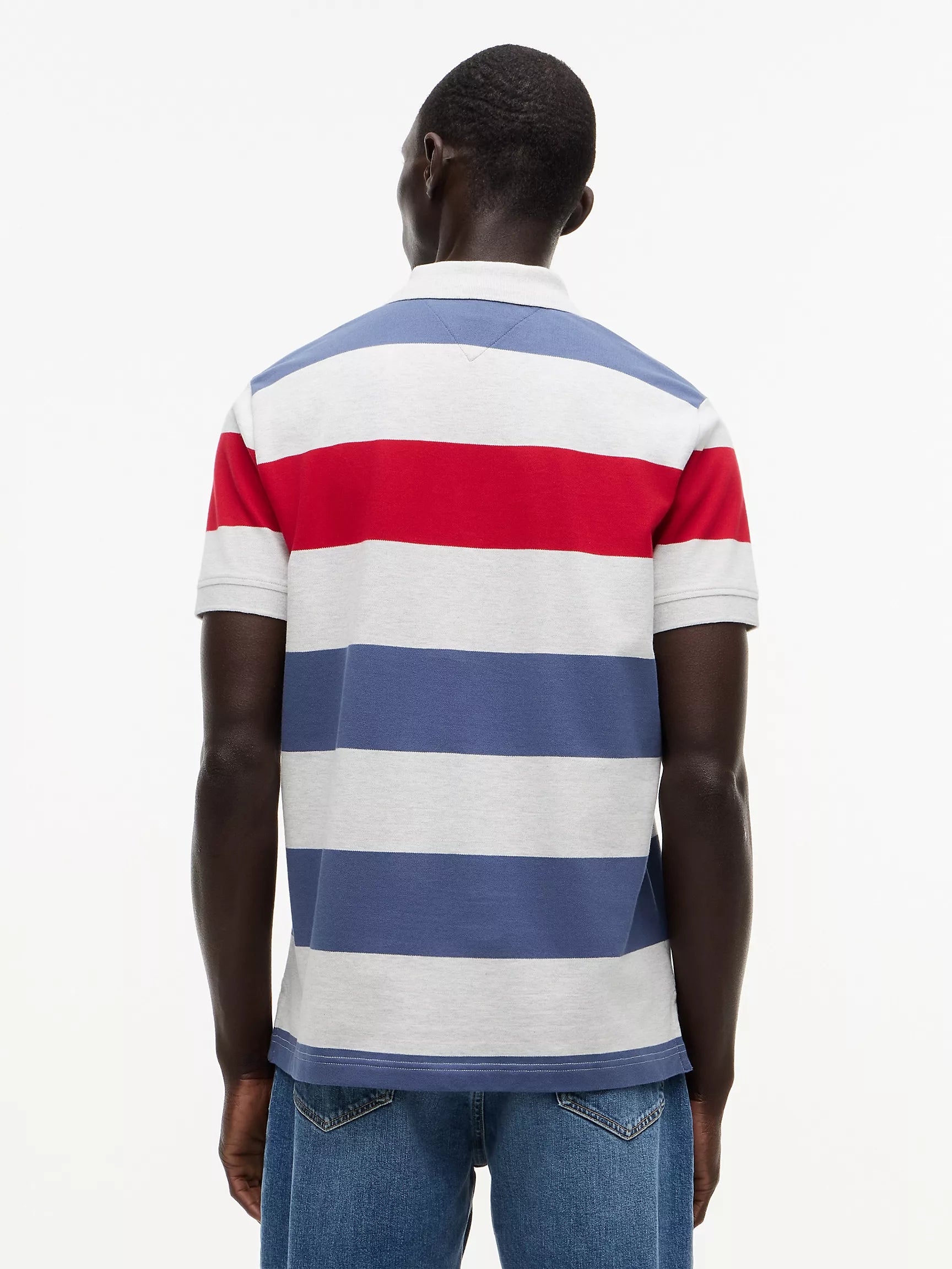 Faded Indigo/Grey Stripe