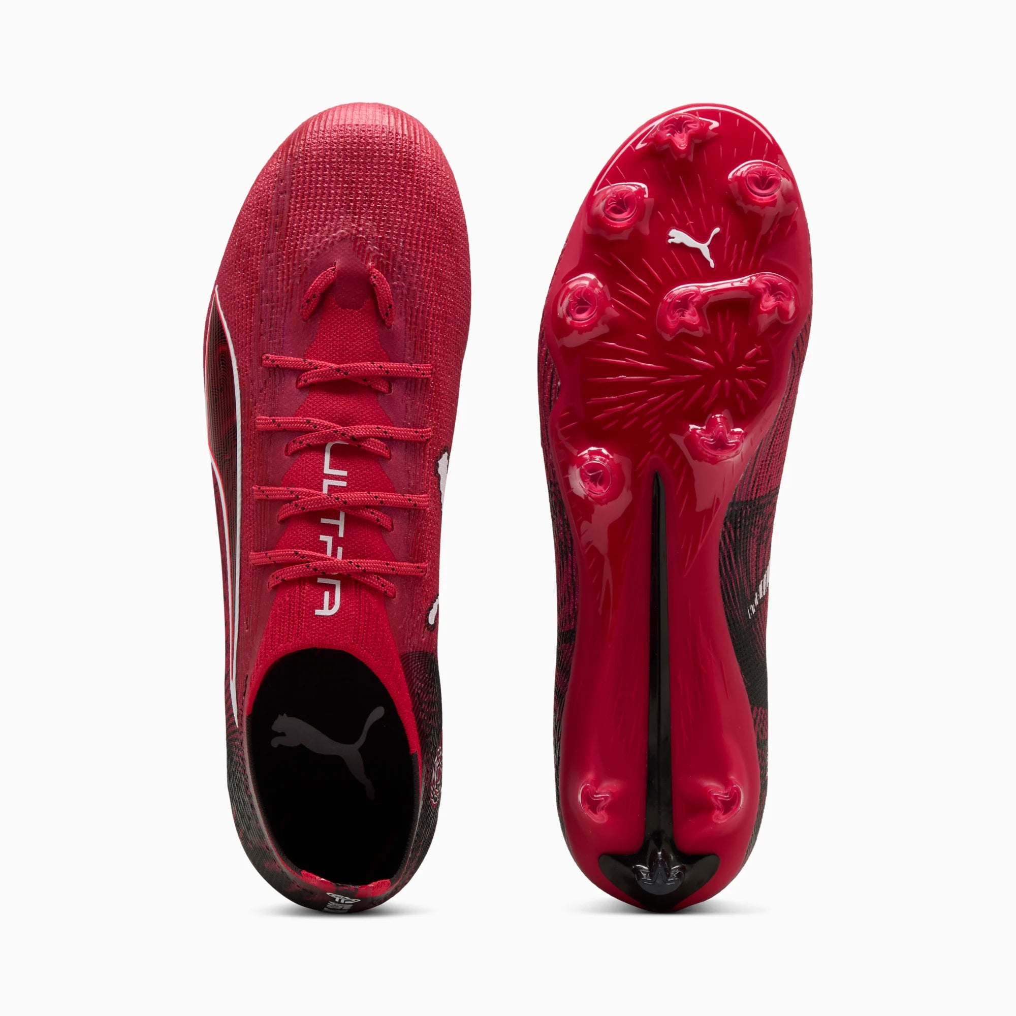 PUMA Black-Fast Red-Fire Orchid