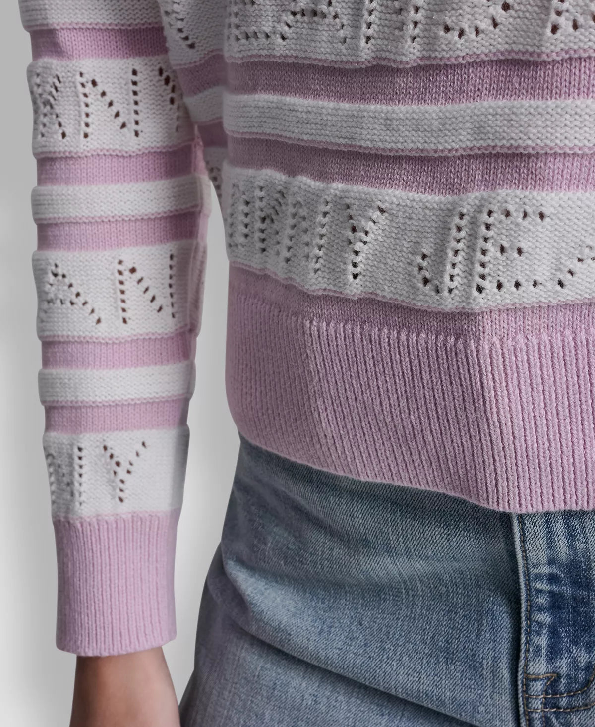 Ivory/pnk Lavender
