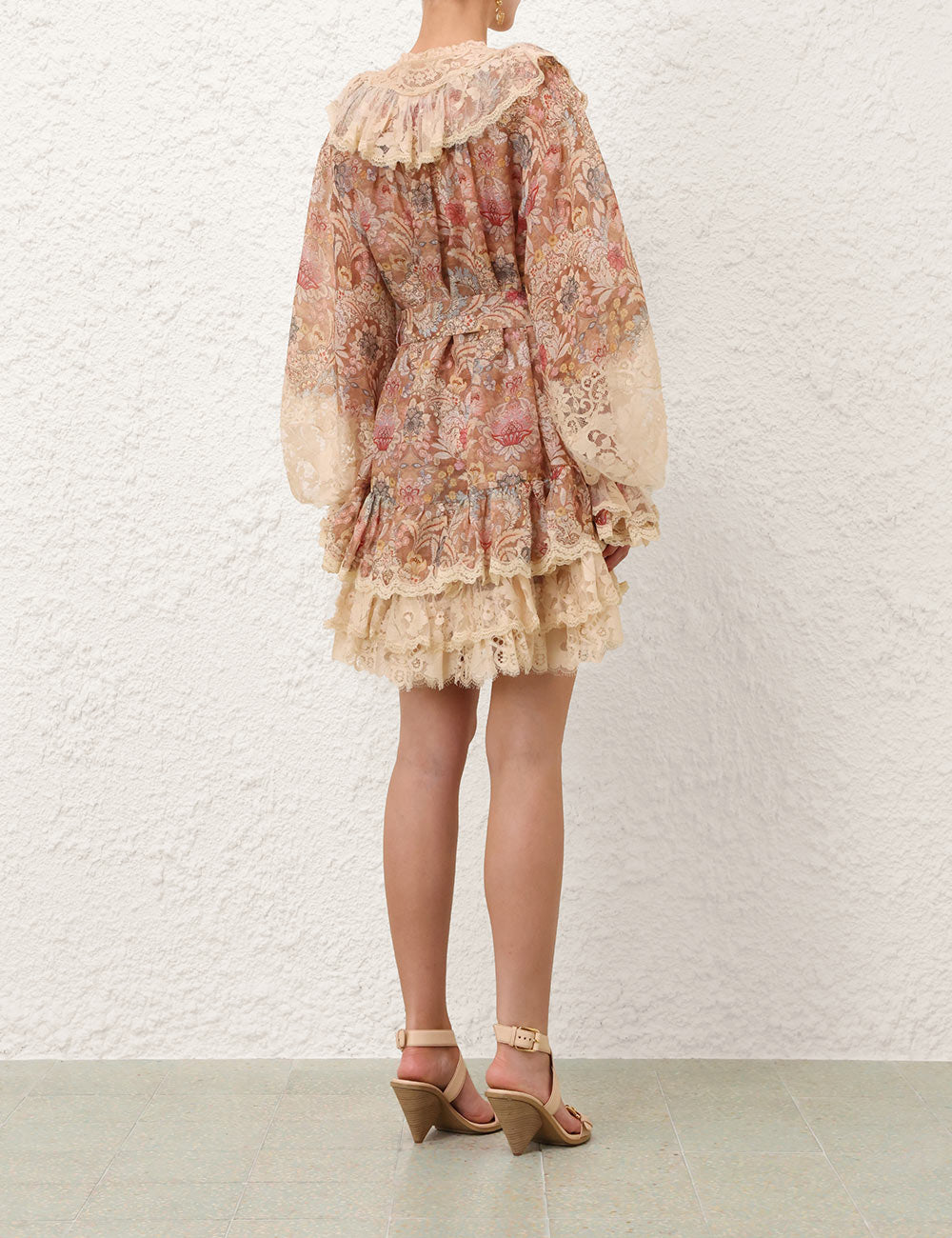 Tan Floral