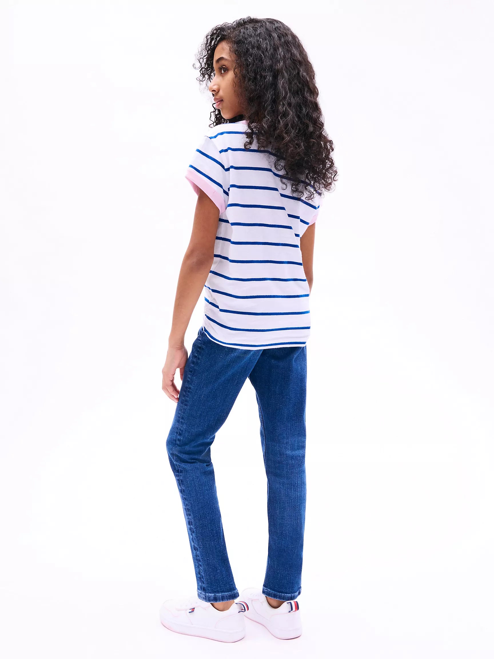 Optic White Stripe