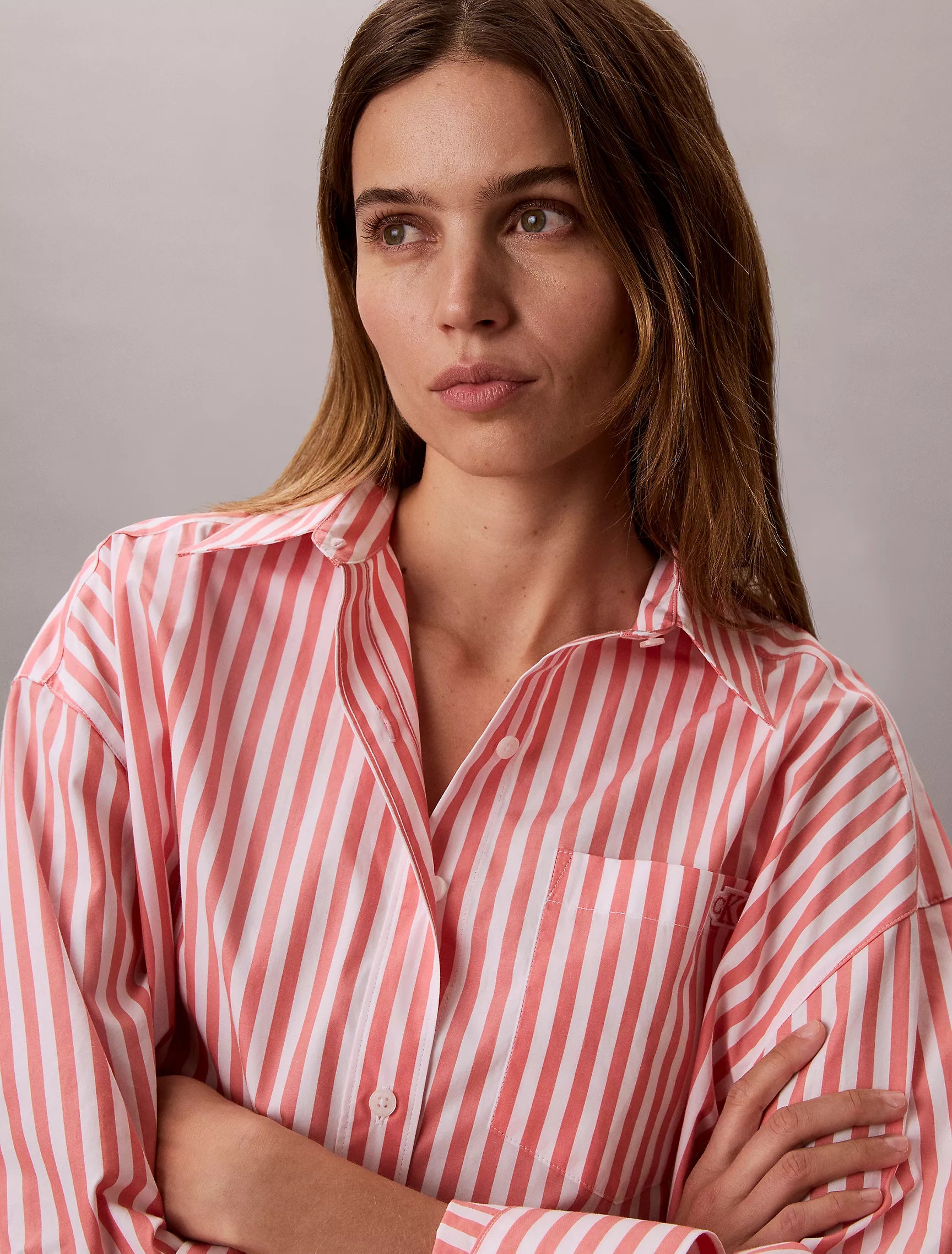 Stripe Porcelain Rose
