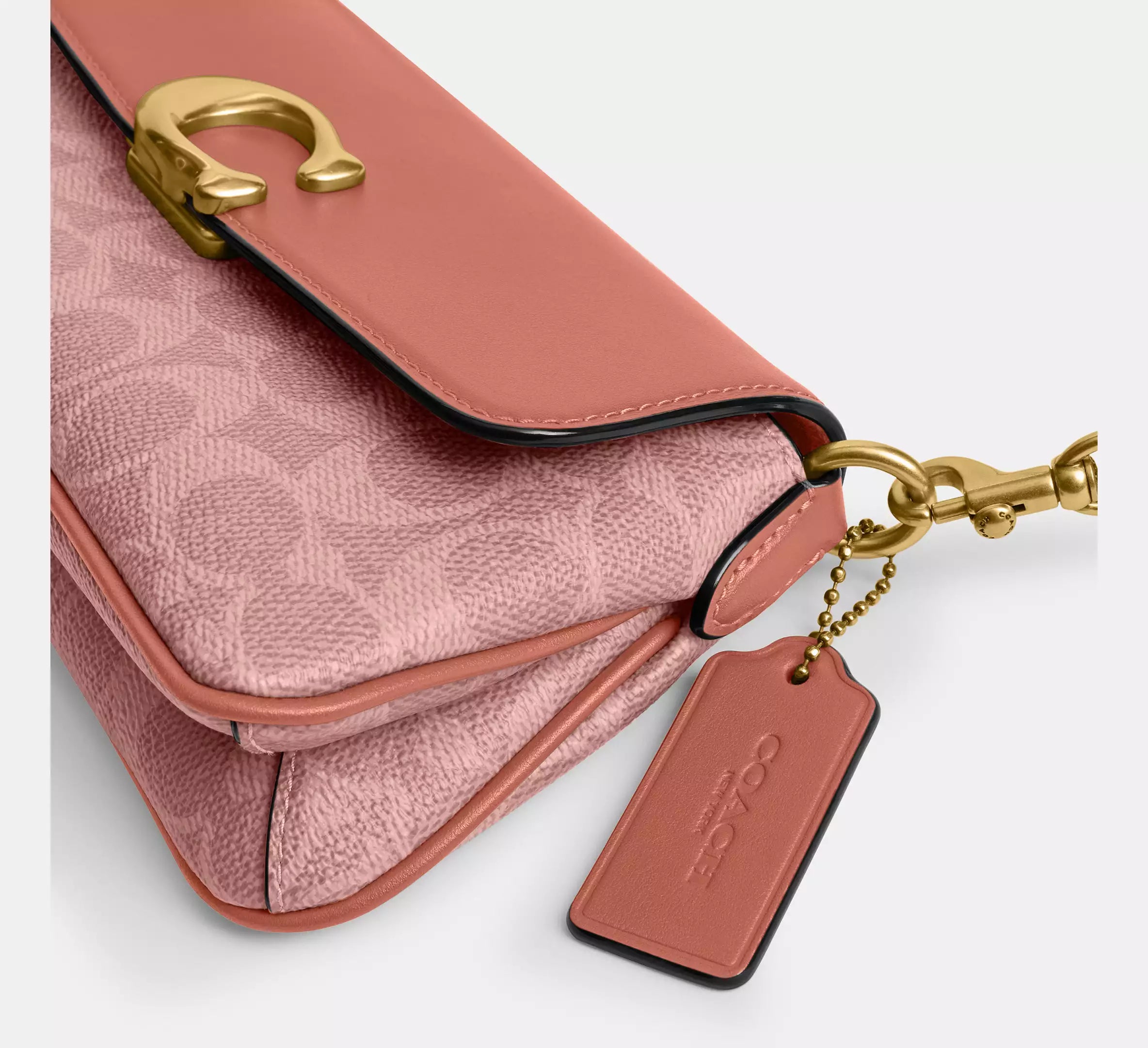 Brass/Melon Pink