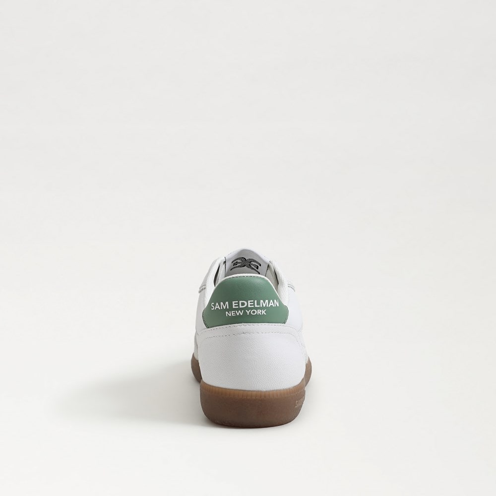 Run White/Green Garden Suede