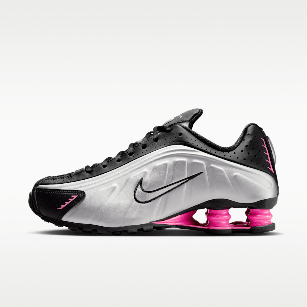 Black/Pinksicle/Metallic Silver