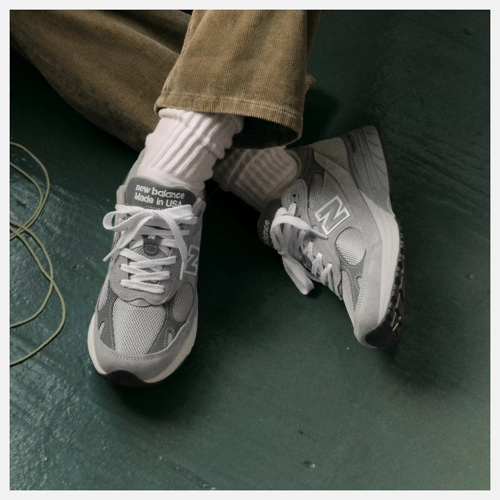 Grey With Grey 006 And White