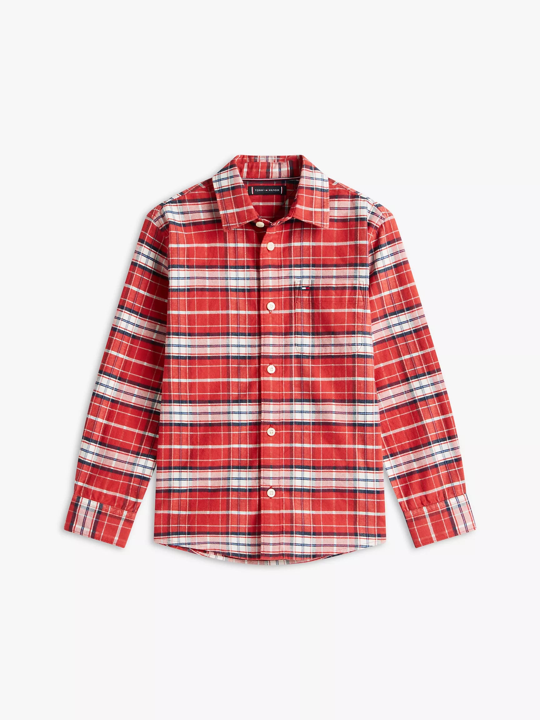 Terracotta Red Check