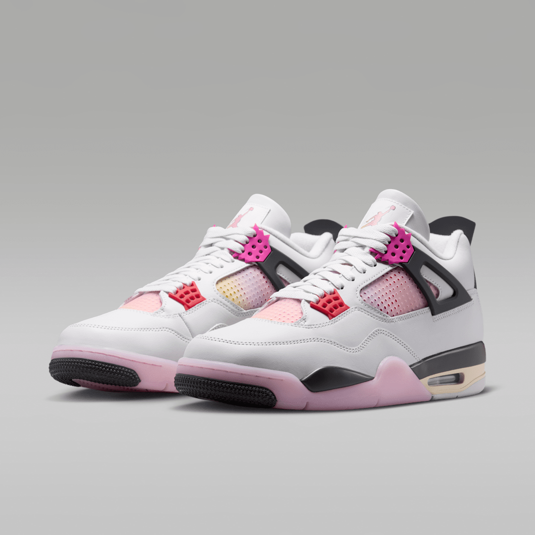 Off White/Anthracite/Fire Pink