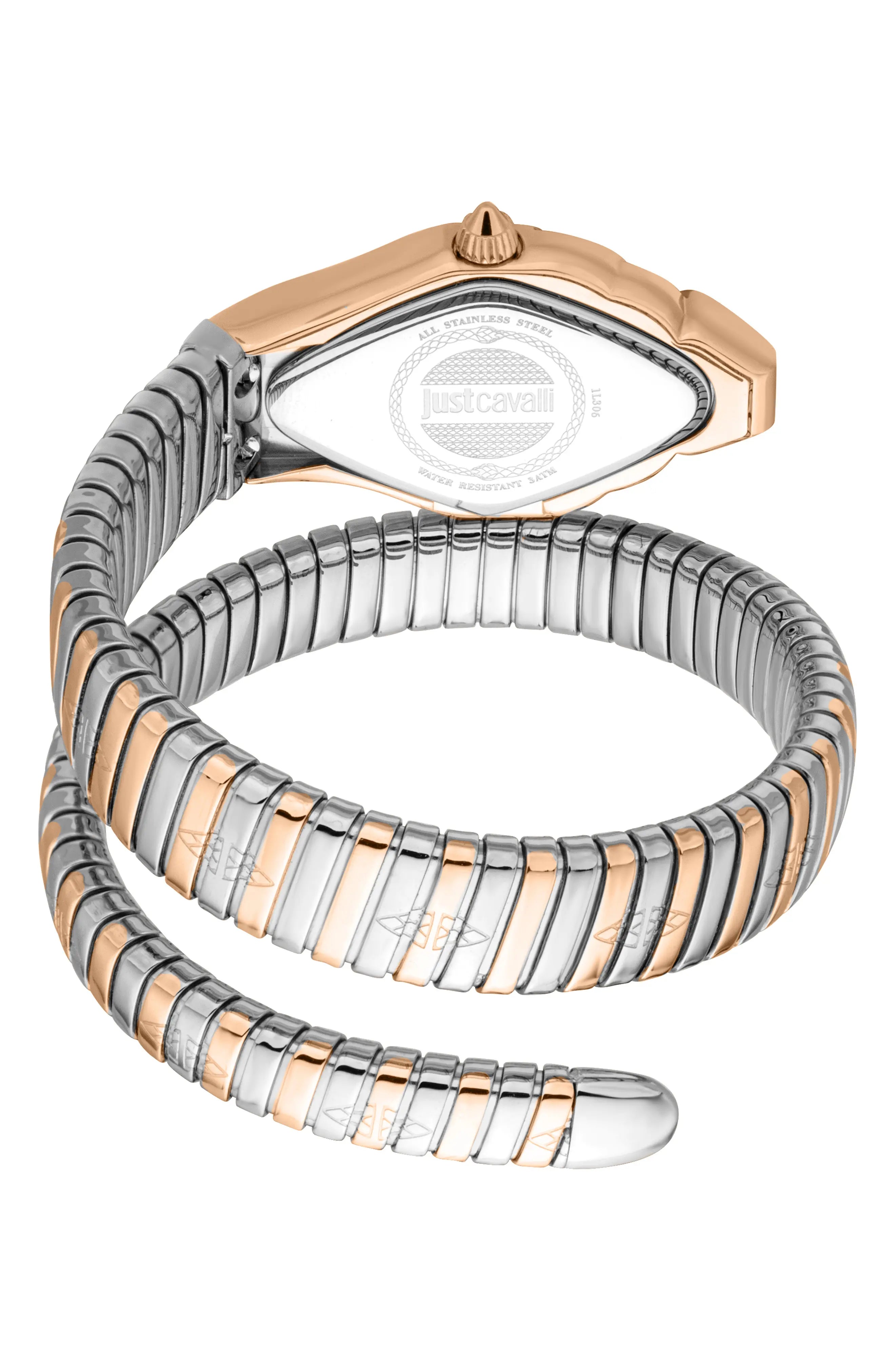 Two Tone Silver / Rose Gold