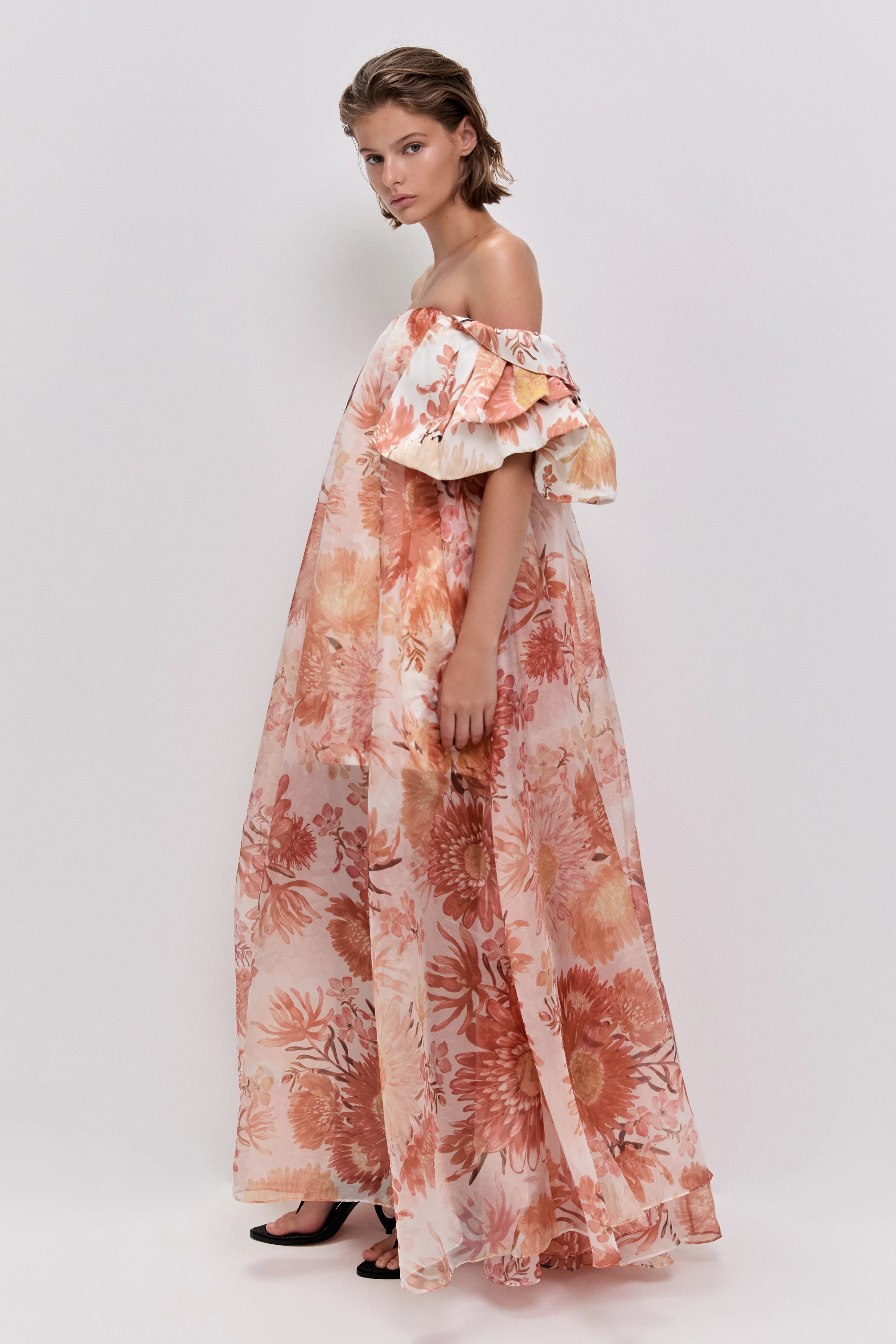 RUST NATIVE FLORAL