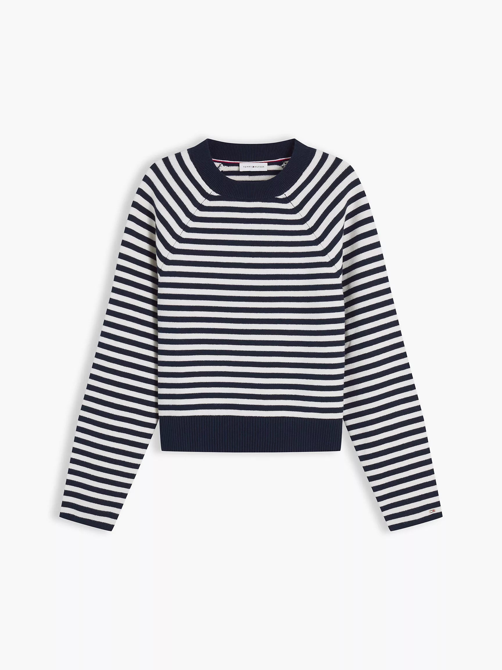 Navy Blue / Ivory Stripe
