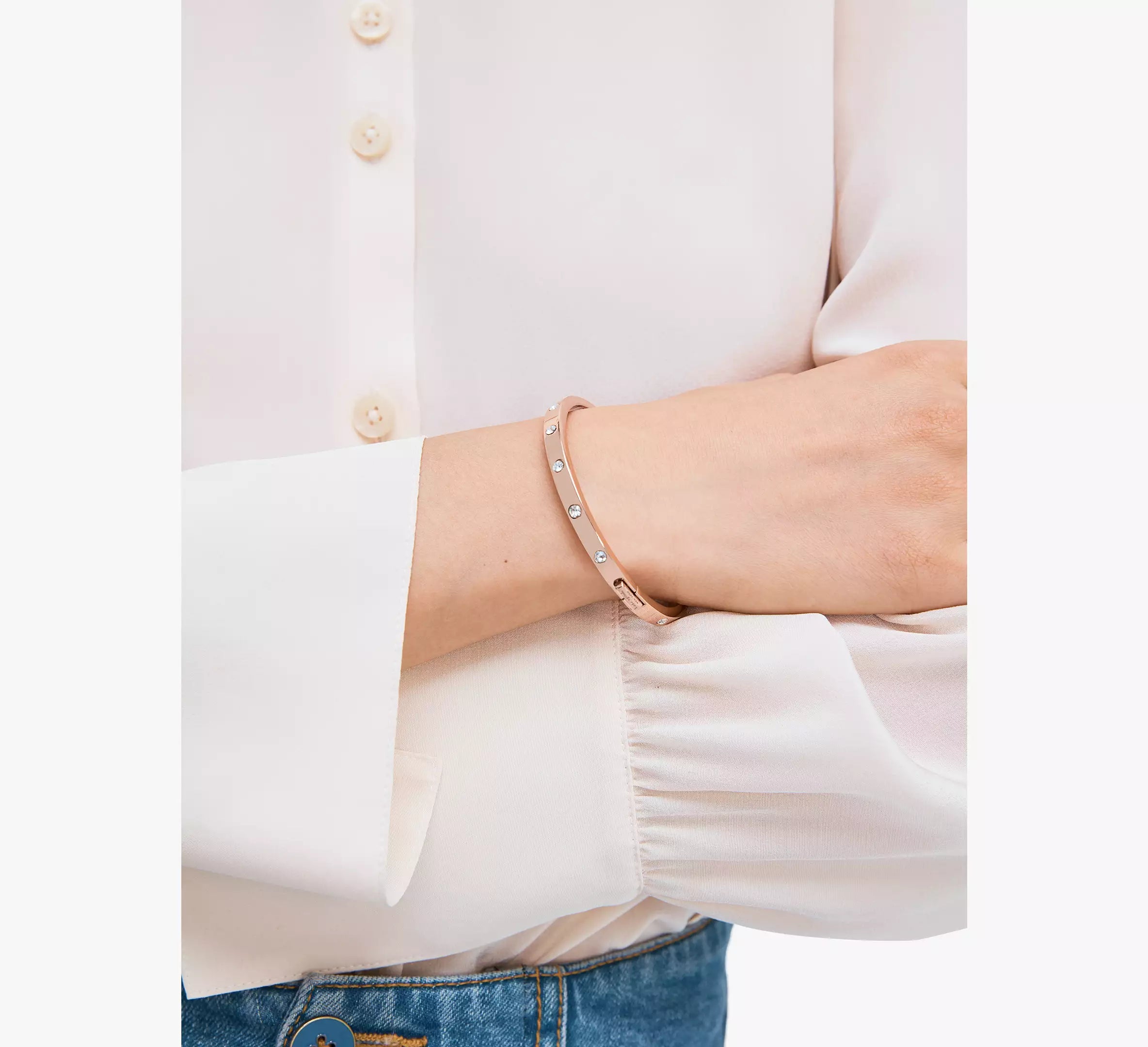 Clear/Rose Gold