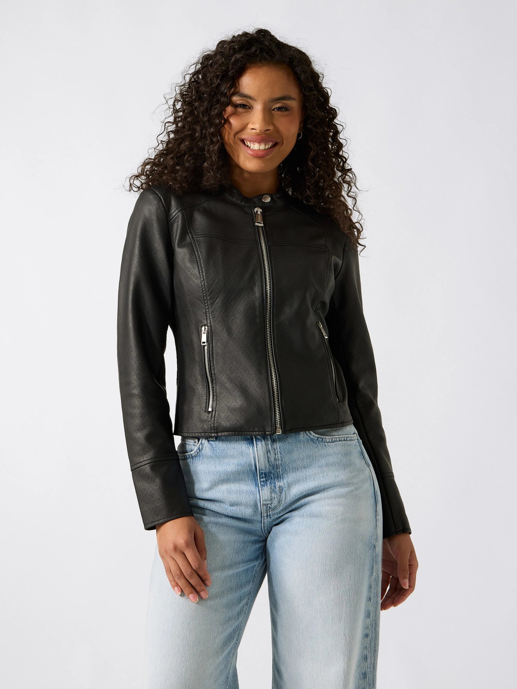 4G Embossed Black