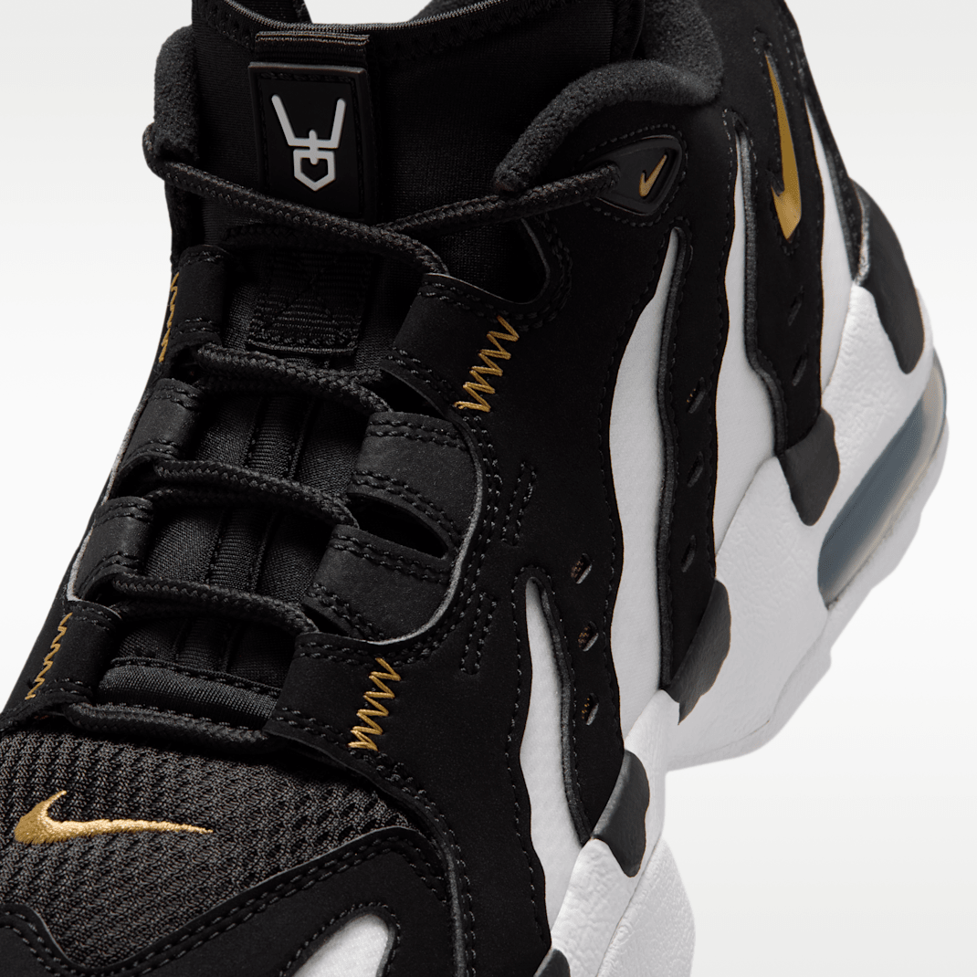 Black/White/Metallic Gold